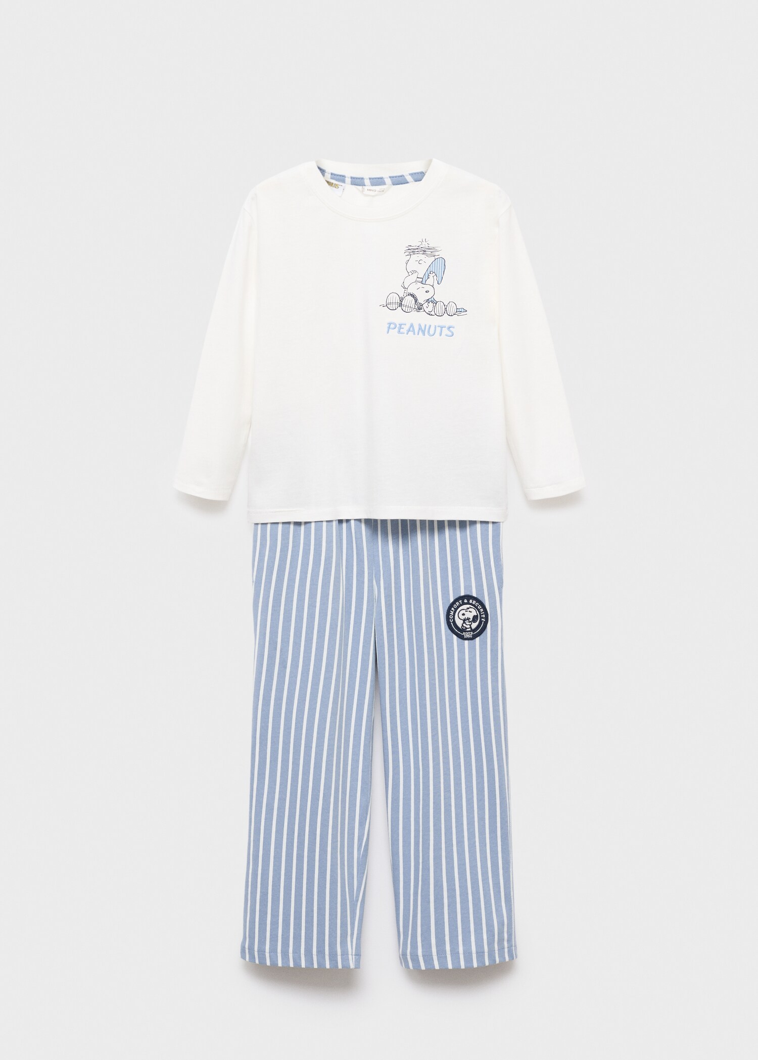 Långärmad pyjamas Snoopy - Artikel utan modell
