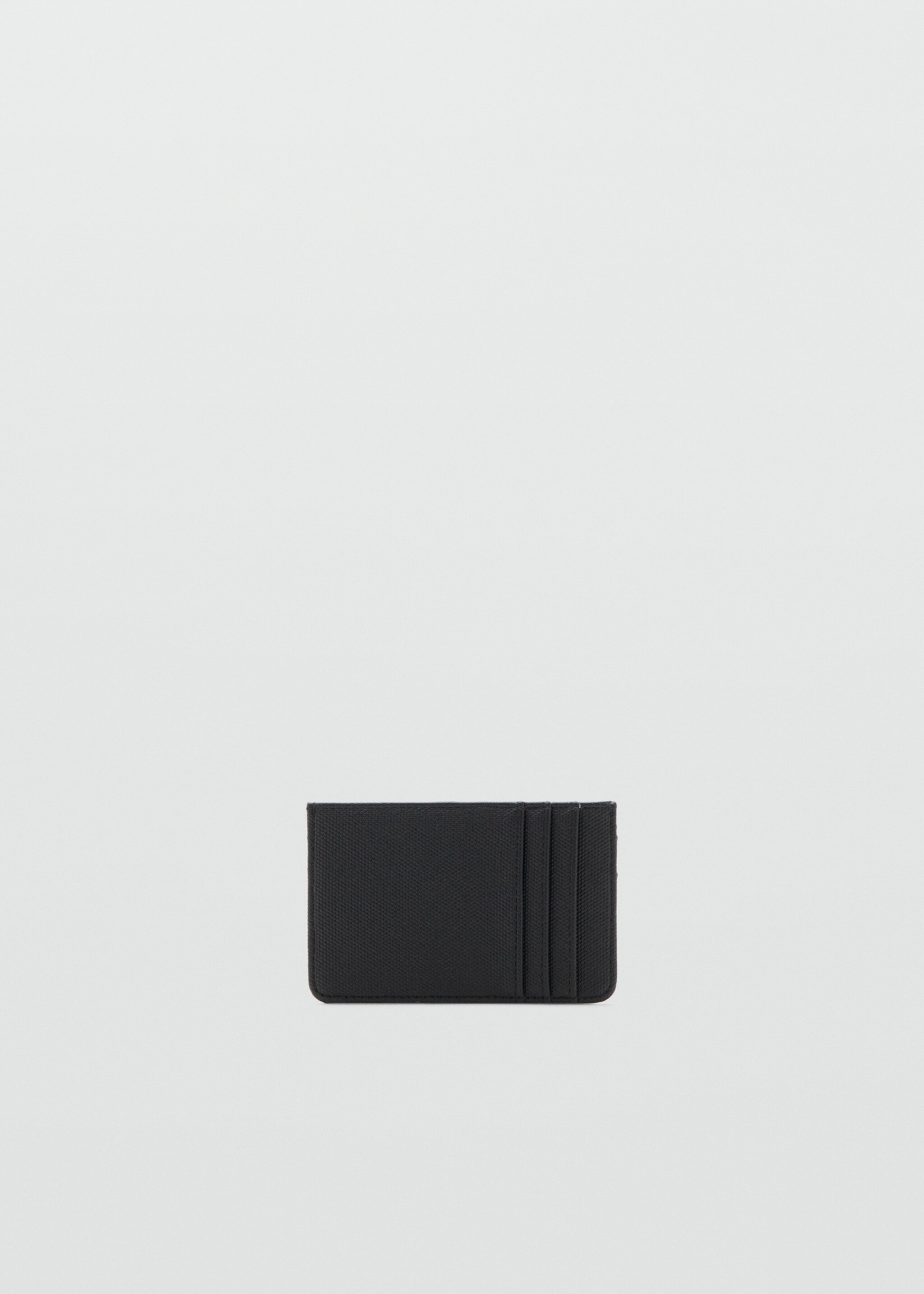 Card holder nicog - Medium plane, Black. Ref: 17084430-00.