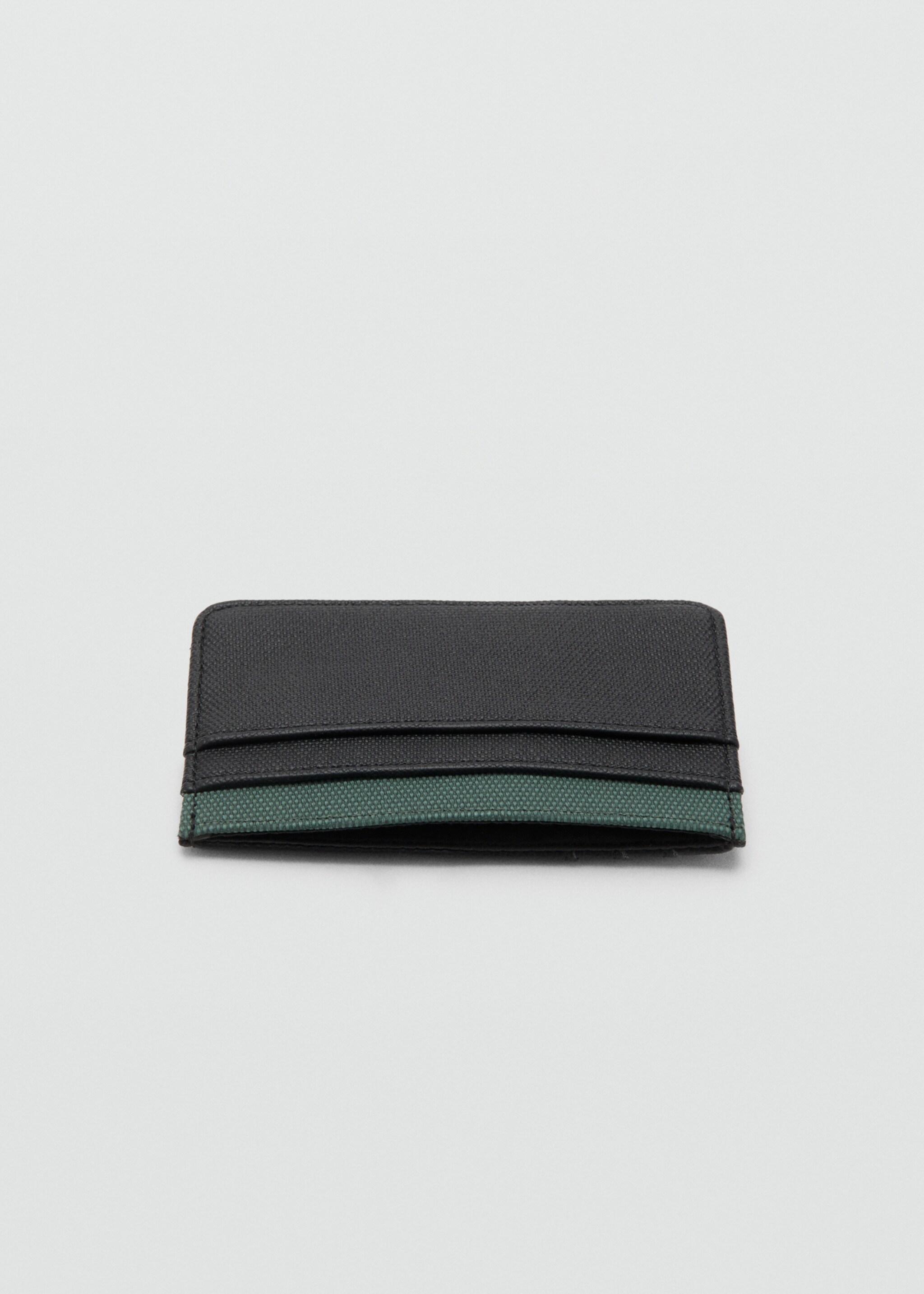 Card holder nicog - Details of the article 1, Black. Ref: 17084430-00.