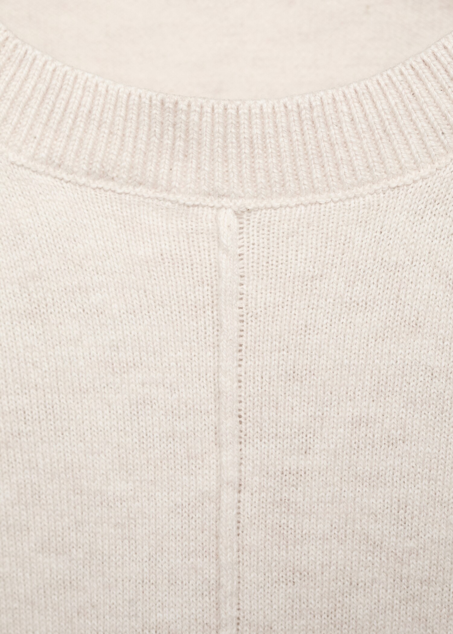 Decorative seams cotton sweater - Details of the article 8