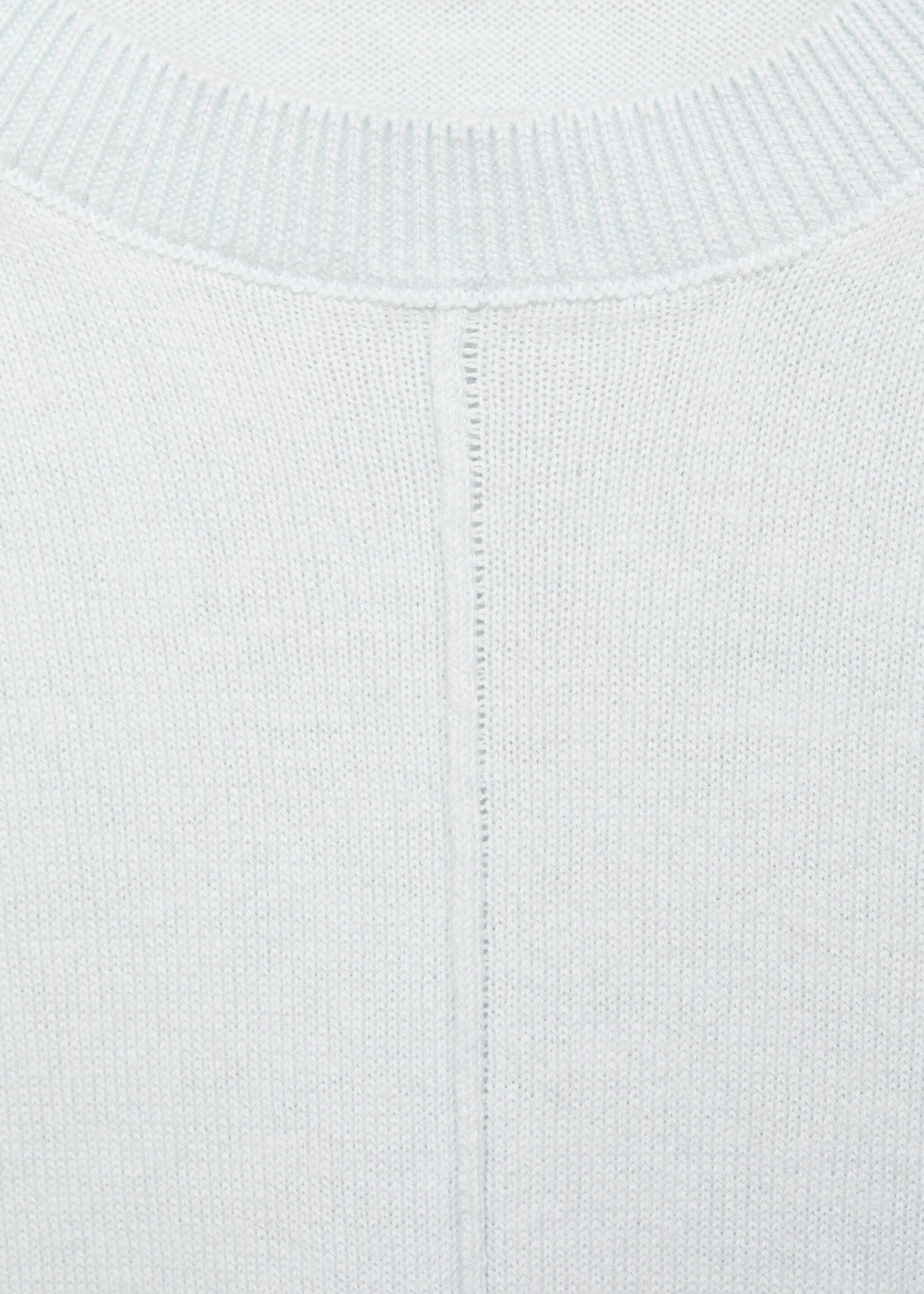 Decorative seams cotton sweater - Details of the article 8