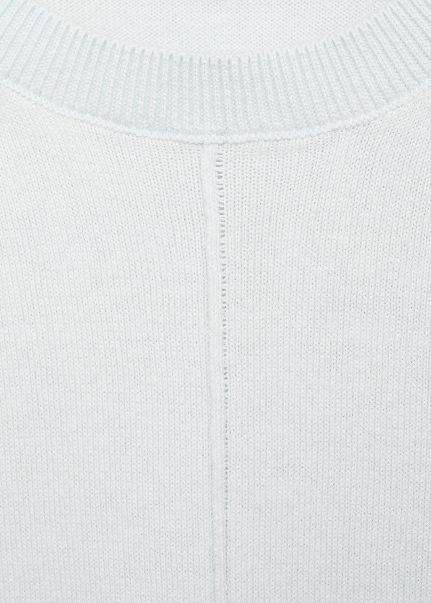 Decorative seams cotton sweater - Details of the article 8