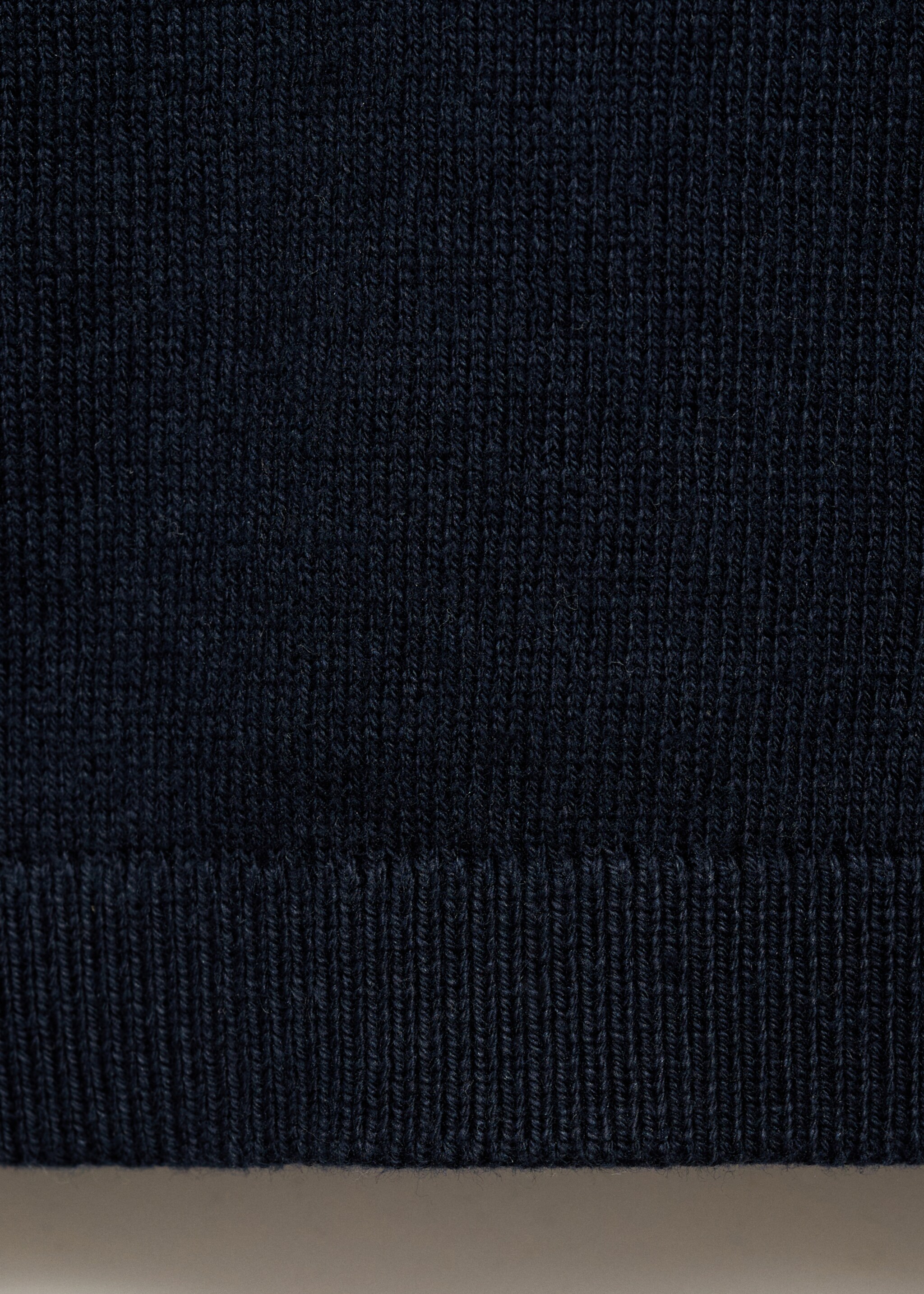 Decorative seams cotton sweater - Details of the article 0
