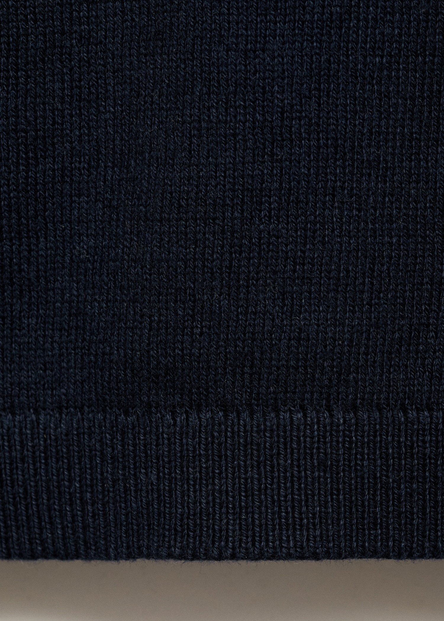 Decorative seams cotton sweater - Details of the article 0