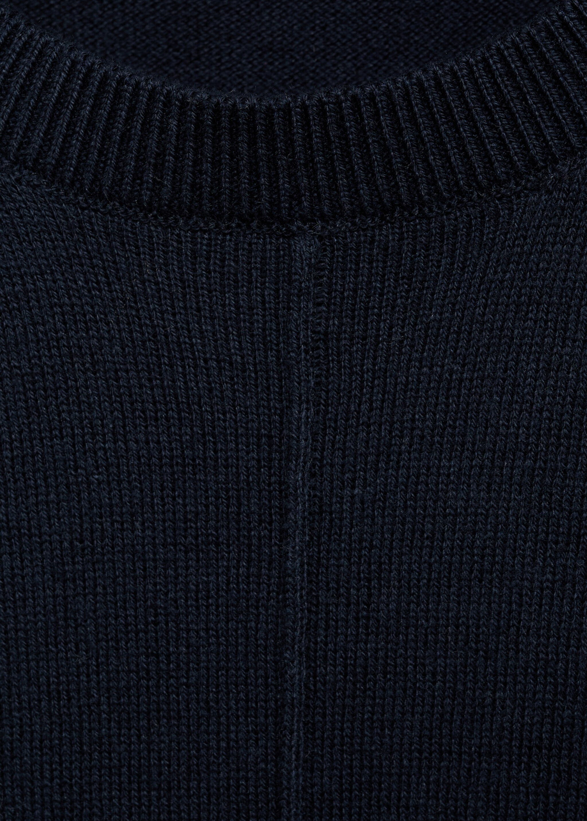 Decorative seams cotton sweater - Details of the article 8
