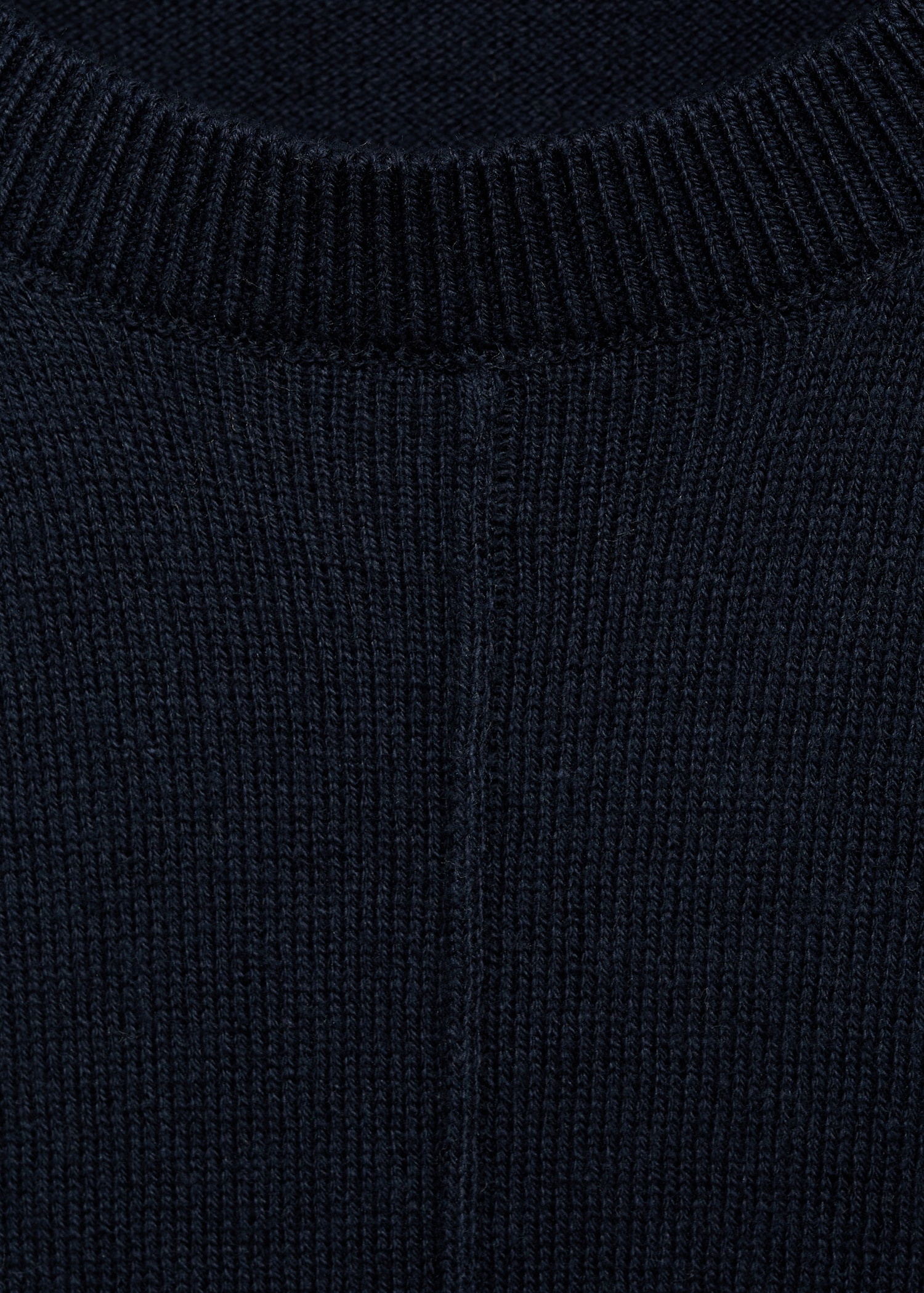 Decorative seams cotton sweater - Details of the article 8