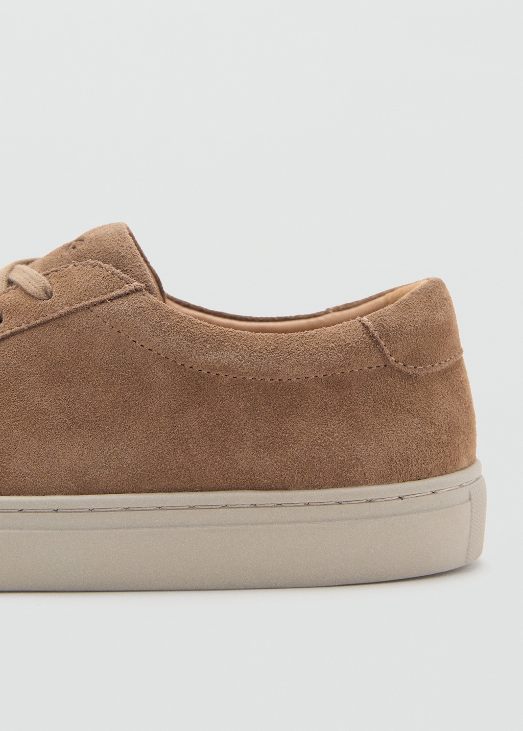 Suede trainers