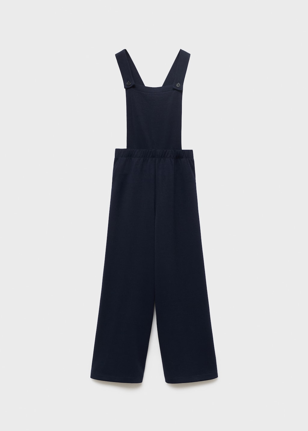 Long knitted dungarees