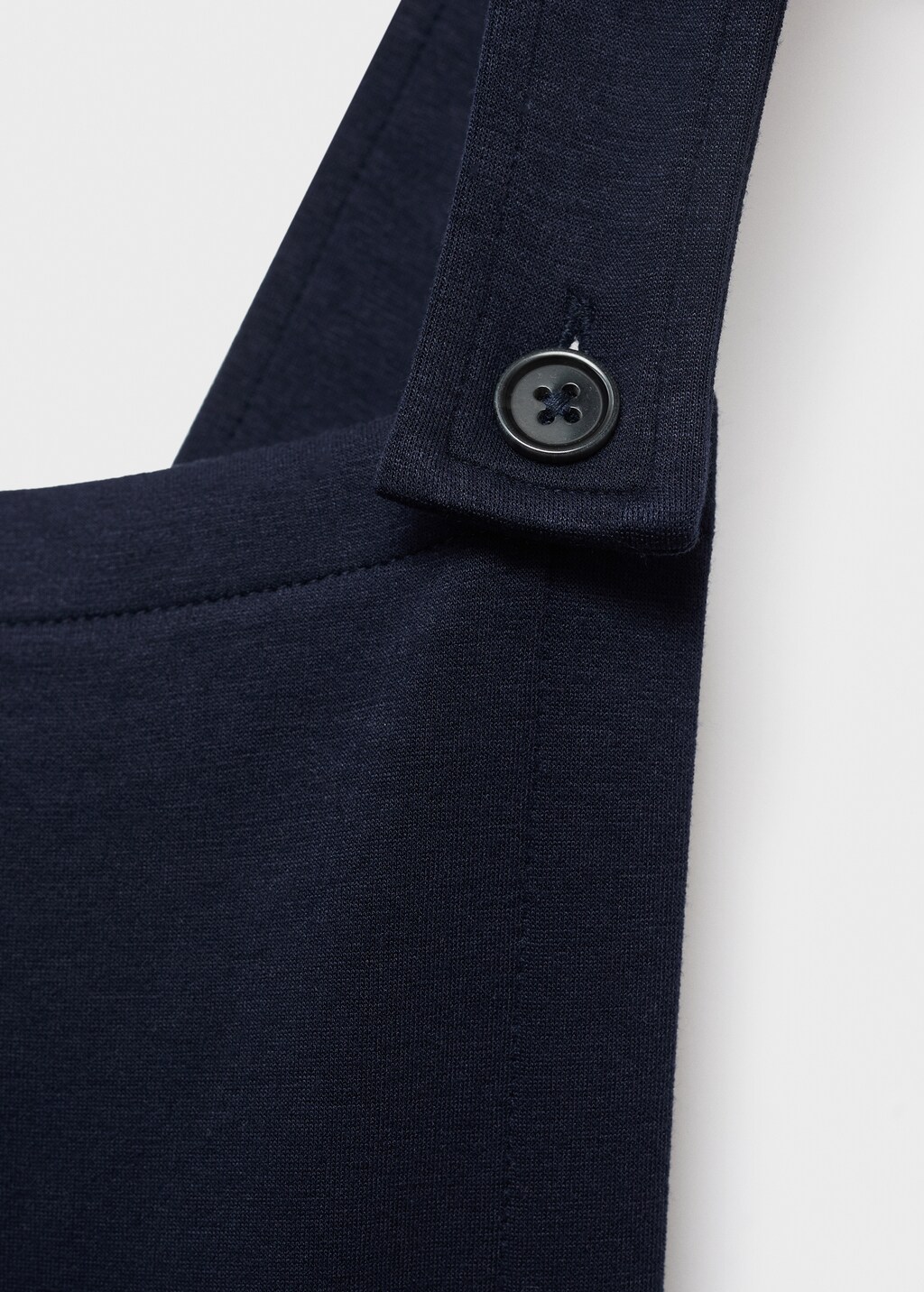 Long knitted dungarees