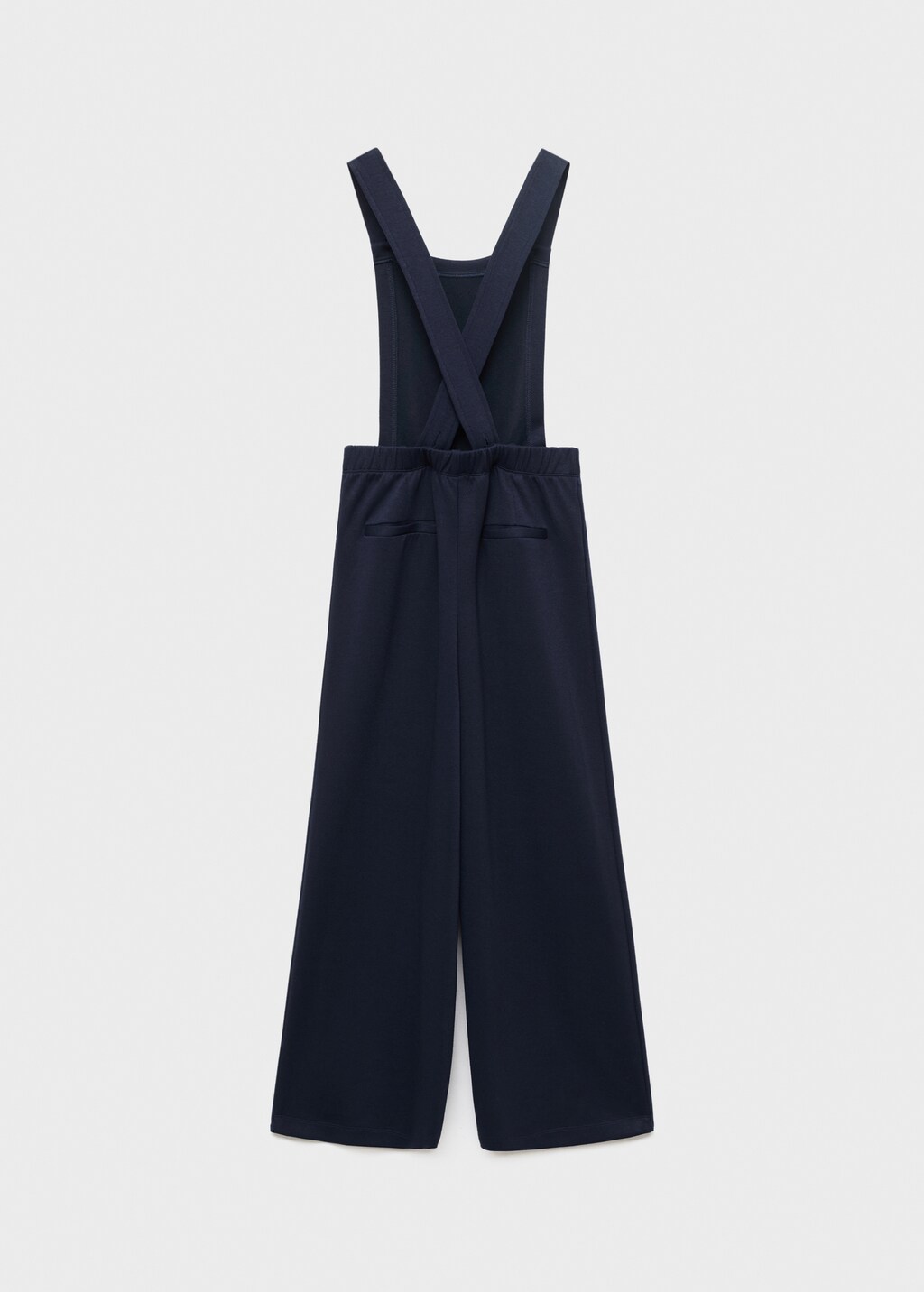 Long knitted dungarees