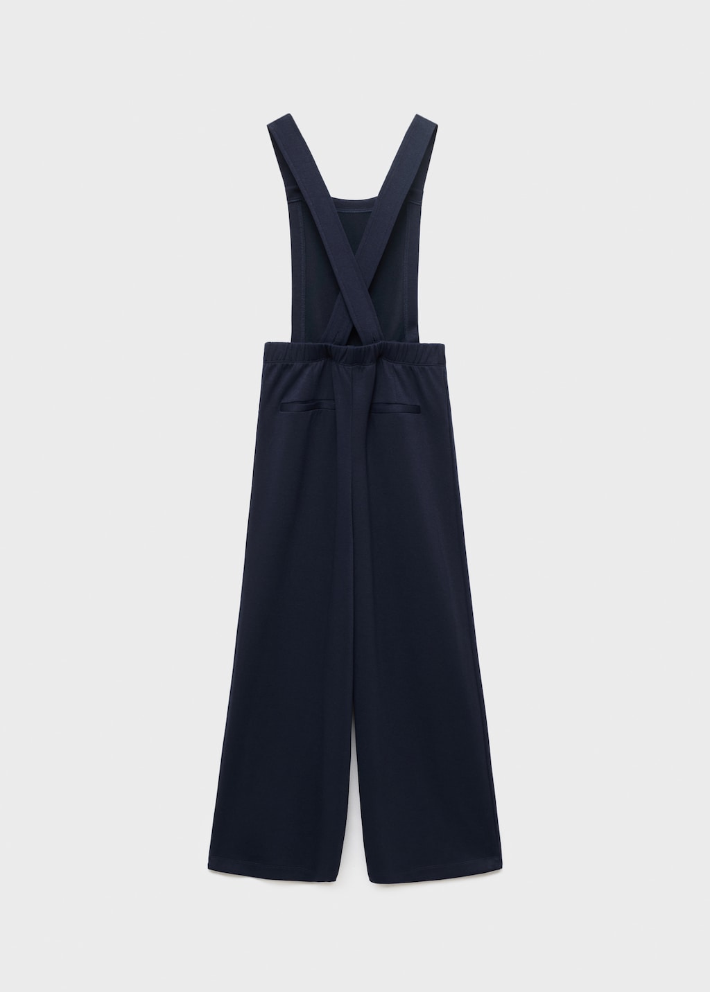 Long knitted dungarees