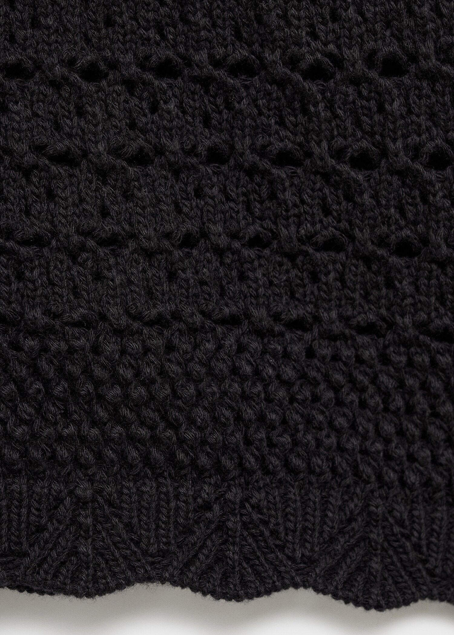 Short-sleeved crochet cardigan - Details of the article 8