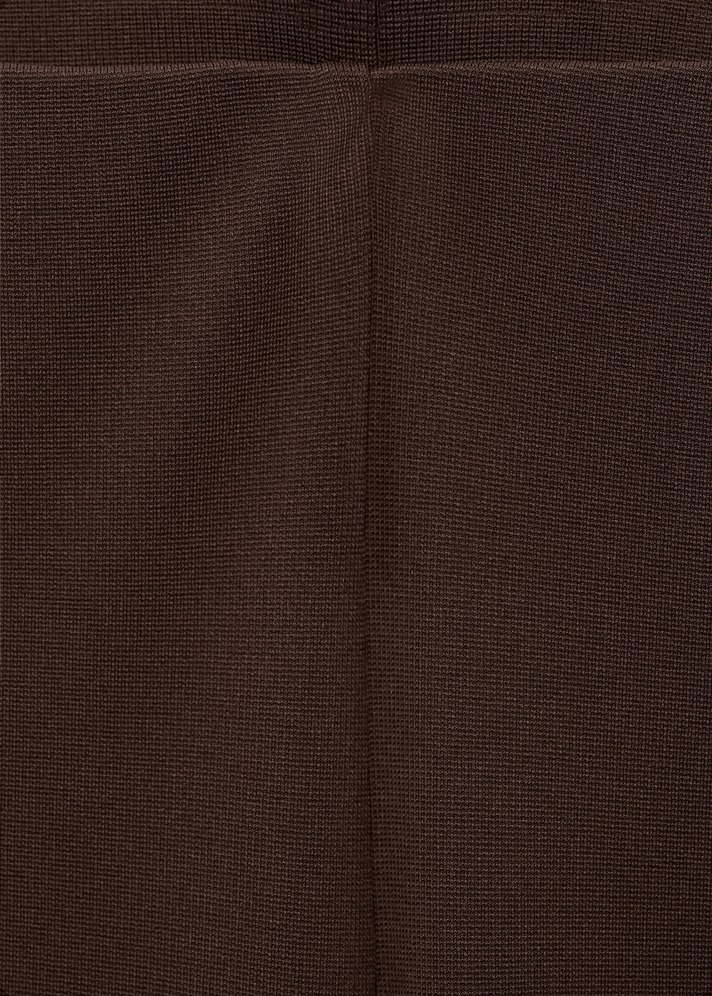 Straight-fit pants with elastic waist