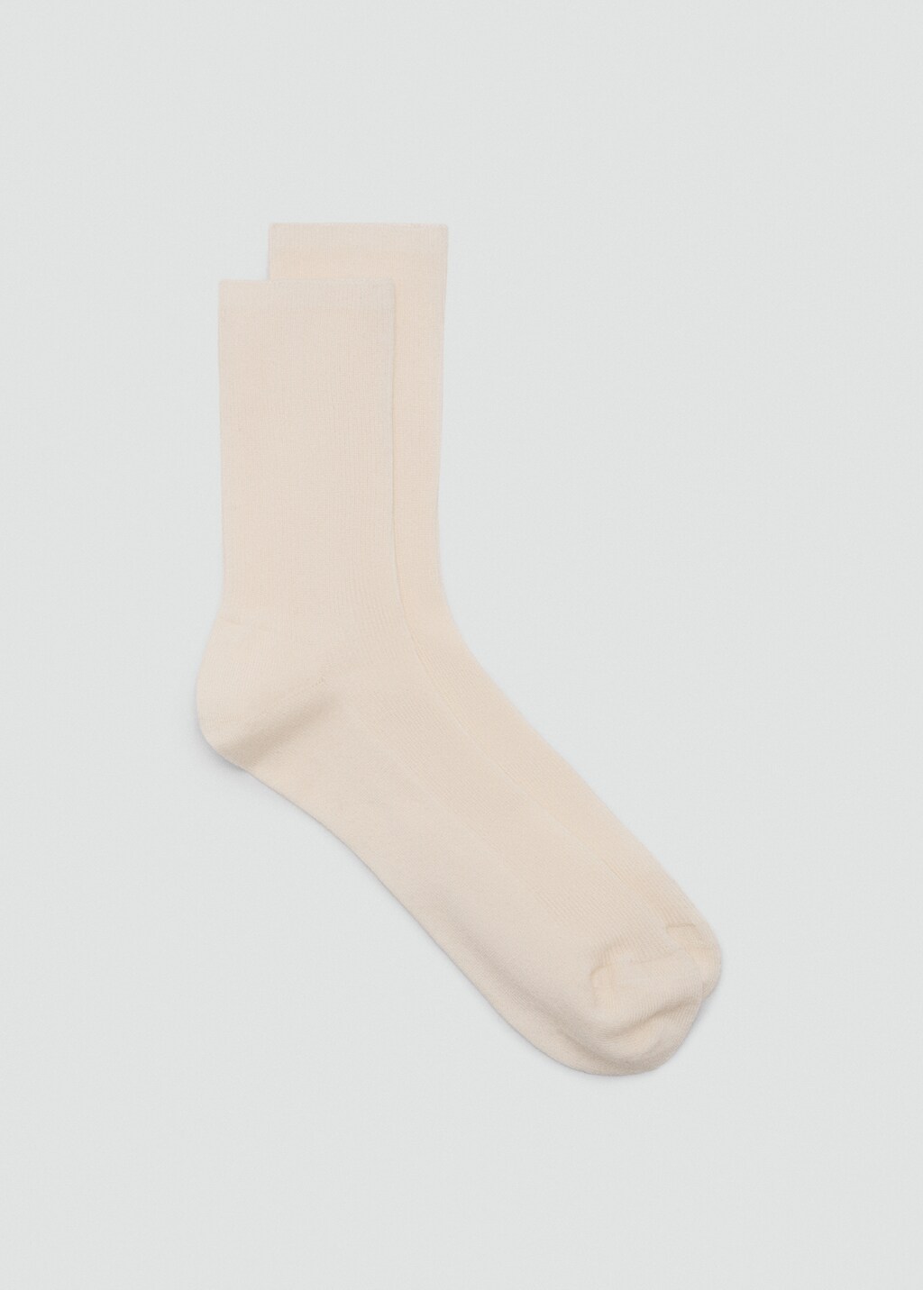 Ribbed cotton socks - image 4