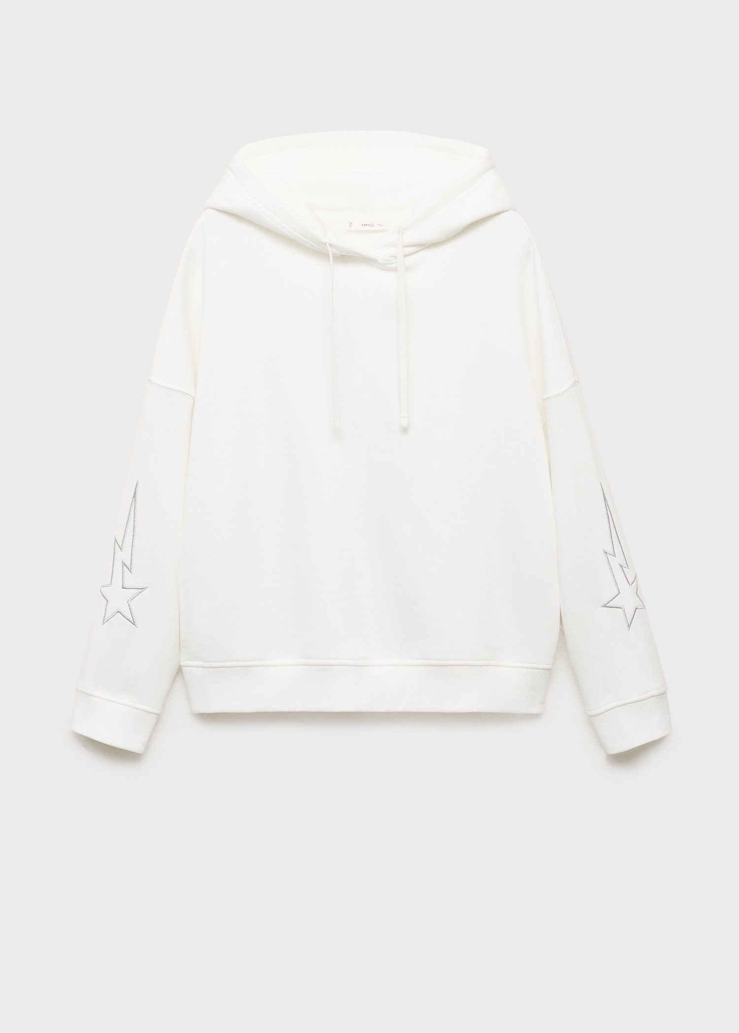 Sweatshirt with embroidered star - Article without model
