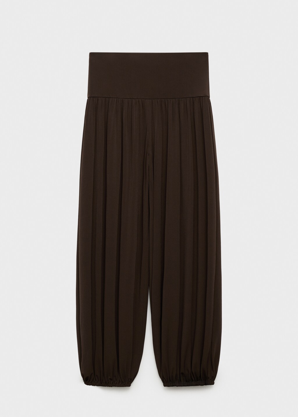 Balloon pants with elastic waist - image 5