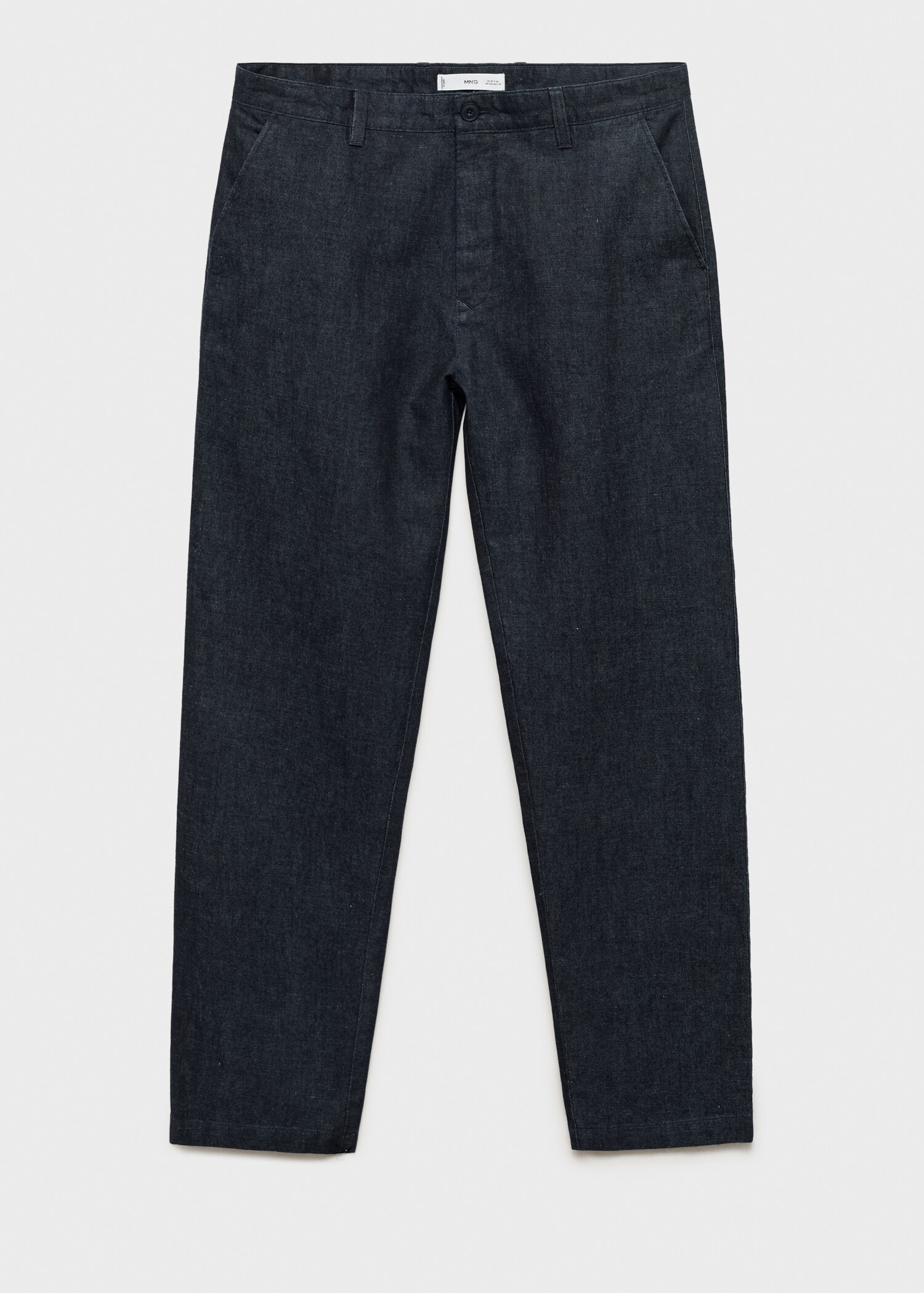 Jeans straight fit lavado oscuro - Artículo sin modelo