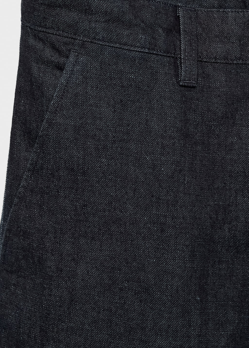 Dark wash straight fit jeans