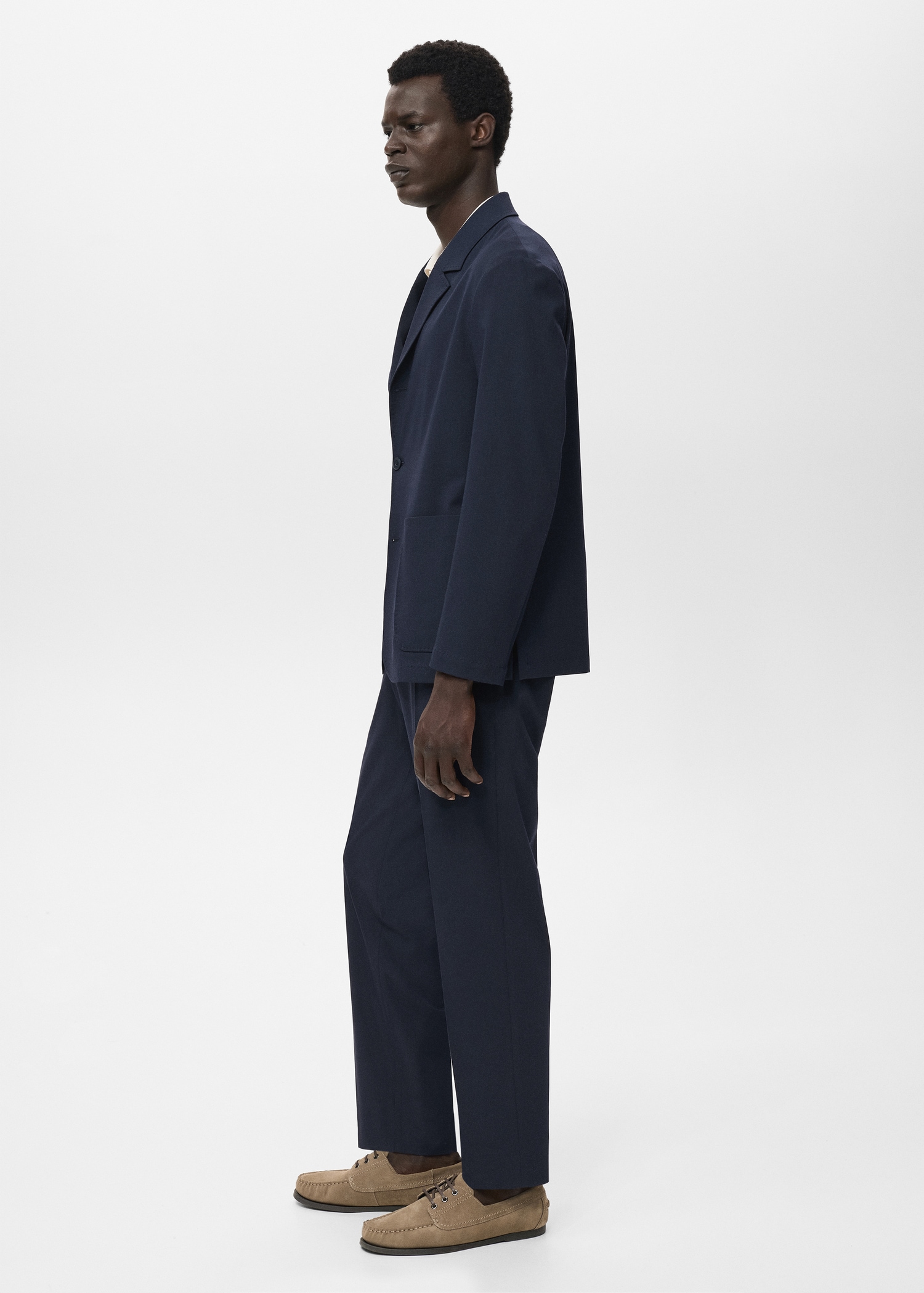 Slim-fit suit trousers - Details of the article 2