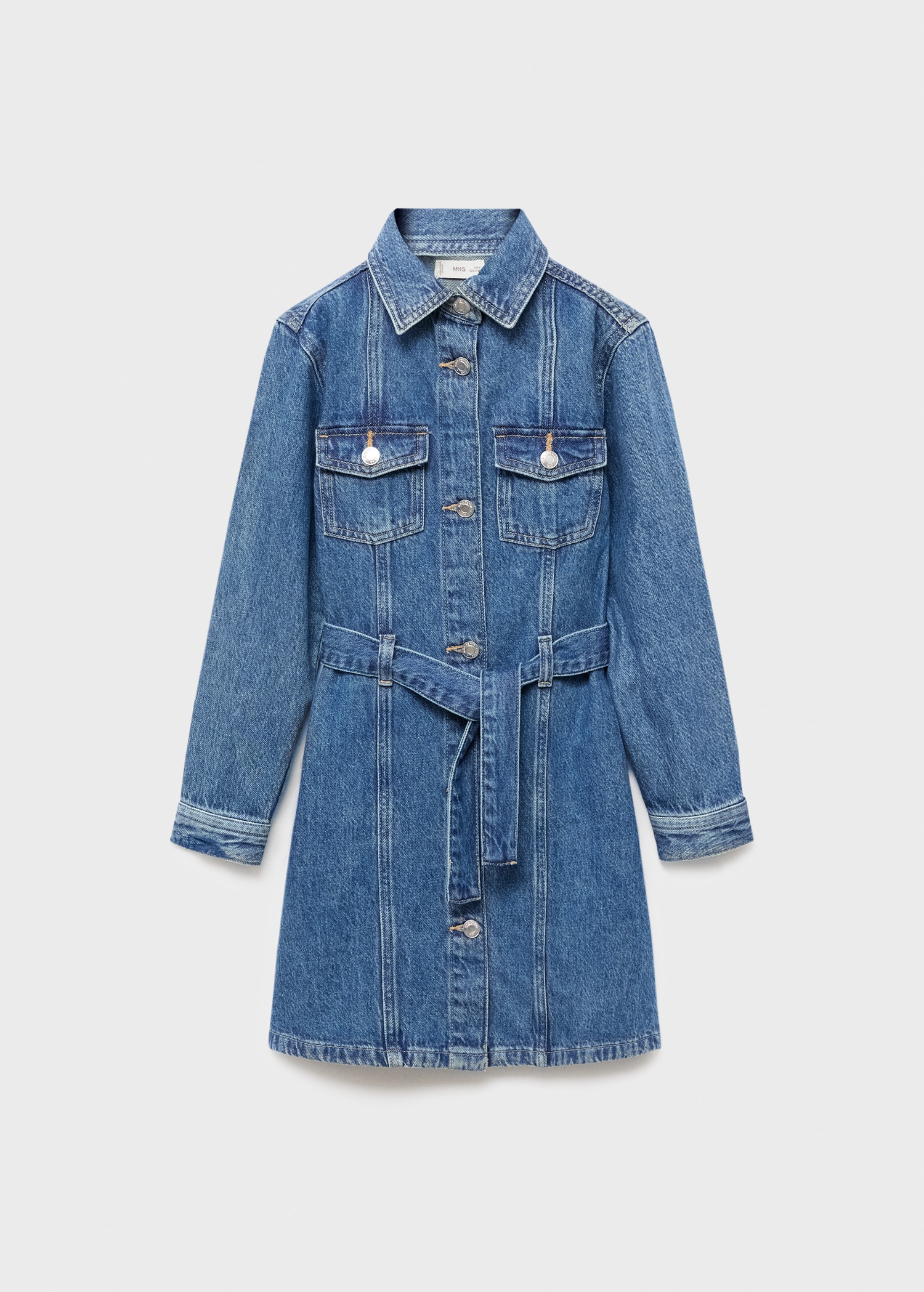 Short denim dress - Article without model