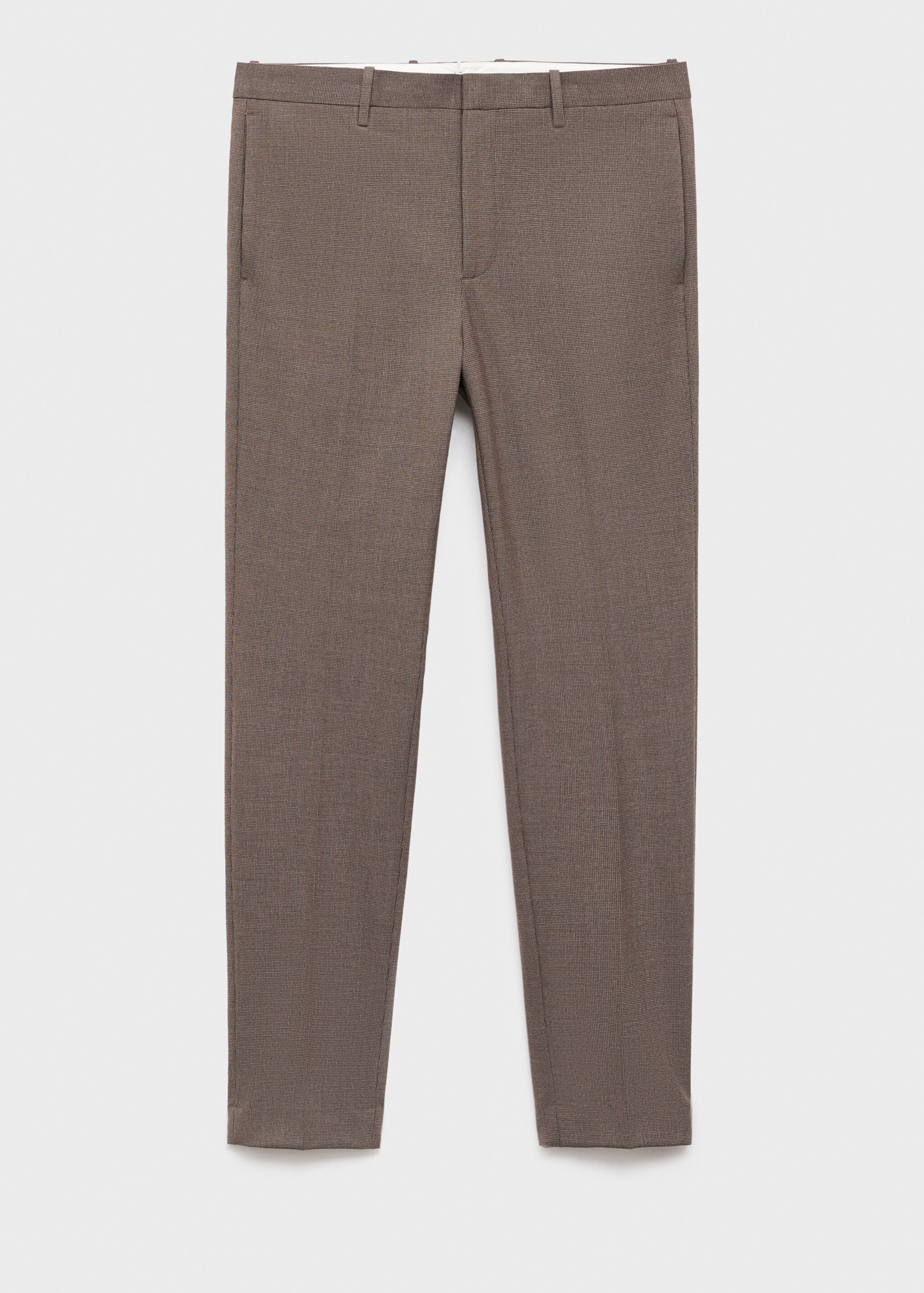 Pantalon costume Parí super slim-fit - Article sans modèle, Marron. Ref: 17085152-00.