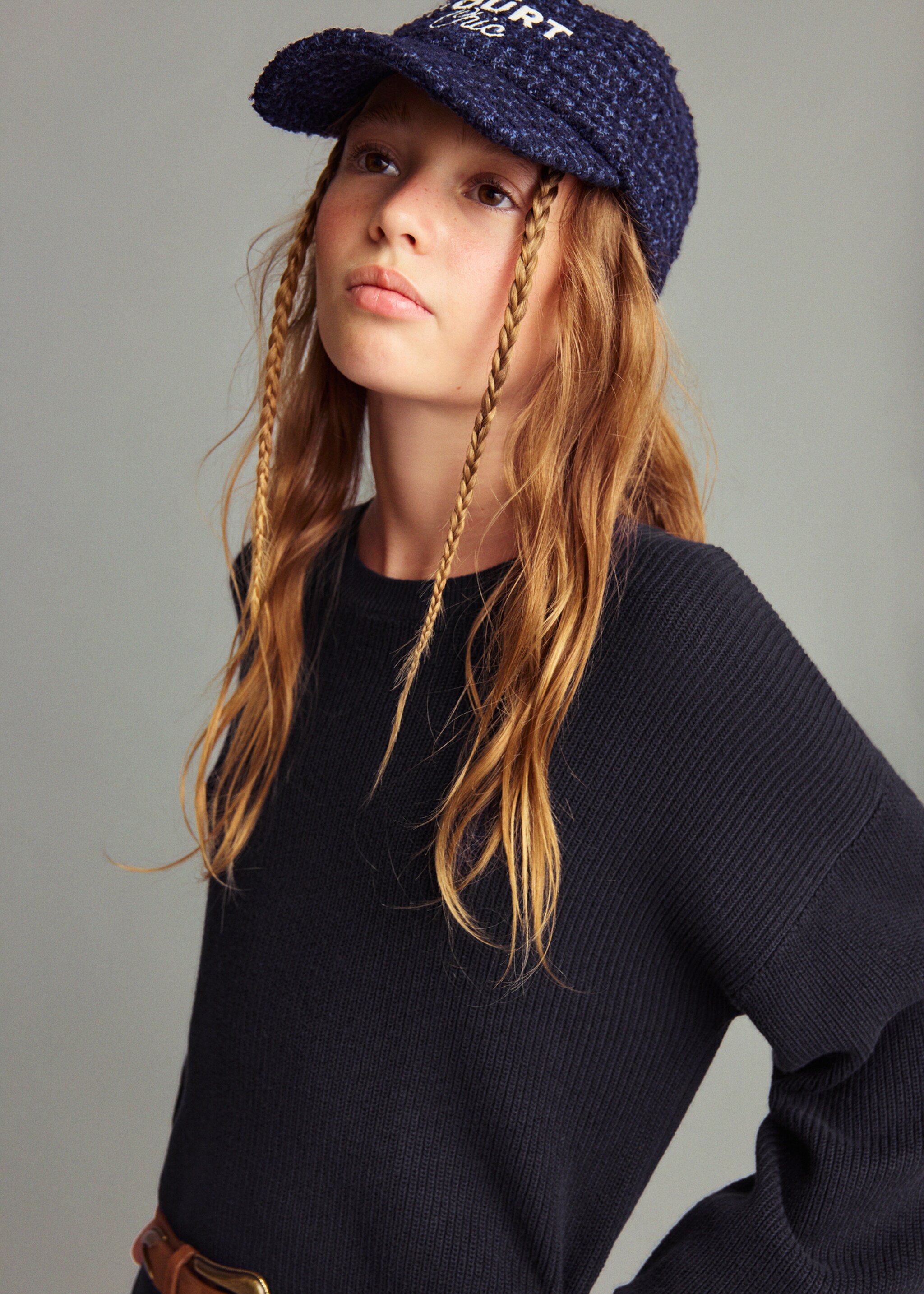Dress saski - Medium plane, Navy. Ref: 17085153-00.