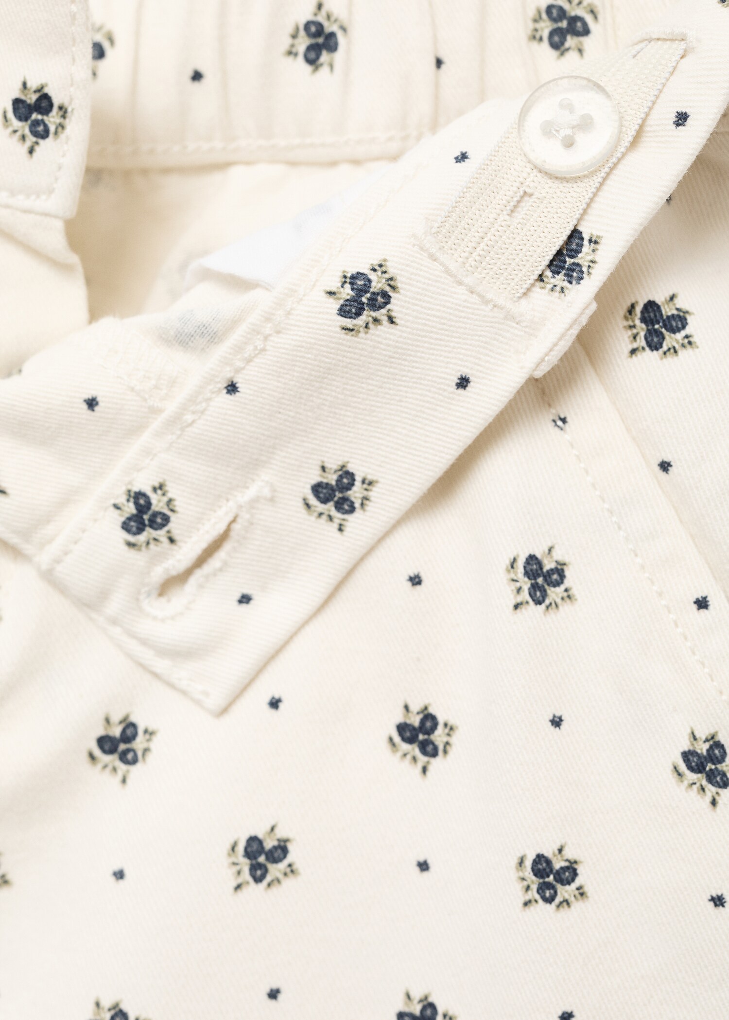 Jeans rectos estampado floral - Detalle del artículo 8