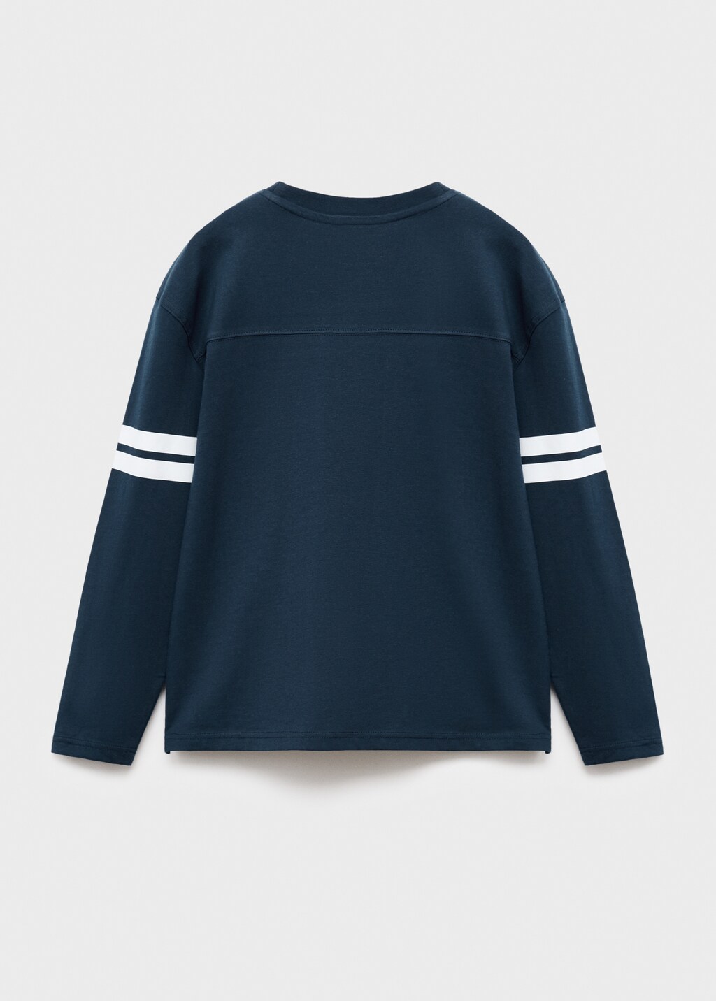 Embroidered printed T-shirt