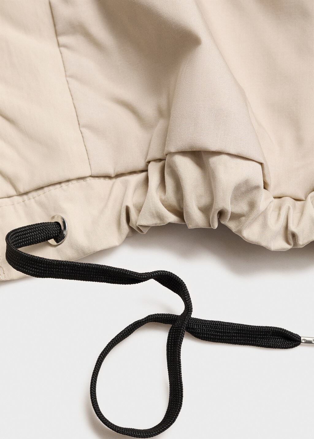 Mango Cotton jacket with corduroy collar thumbnail