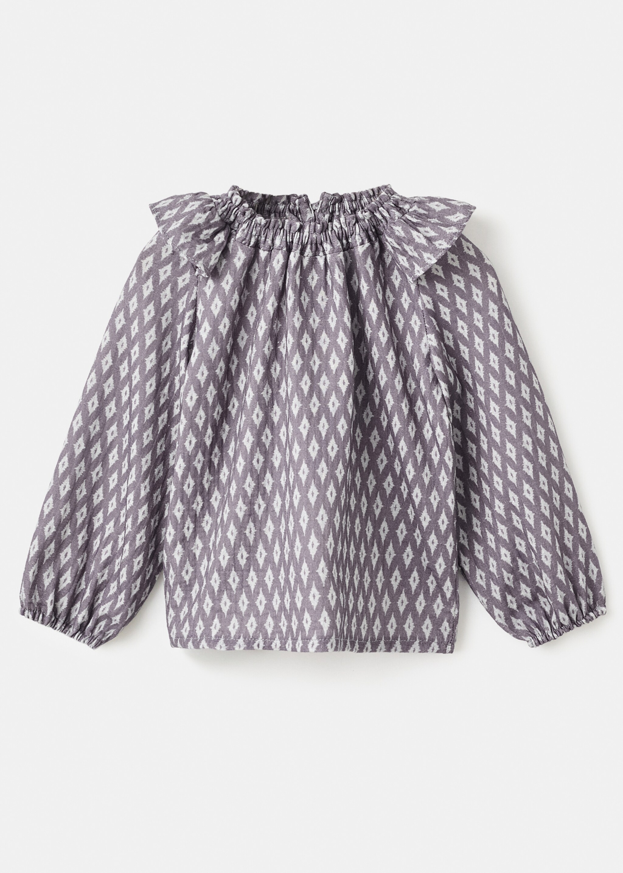 Blouse ikat - Article without model, Light/Pastel Purple. Ref: 17085161-00.