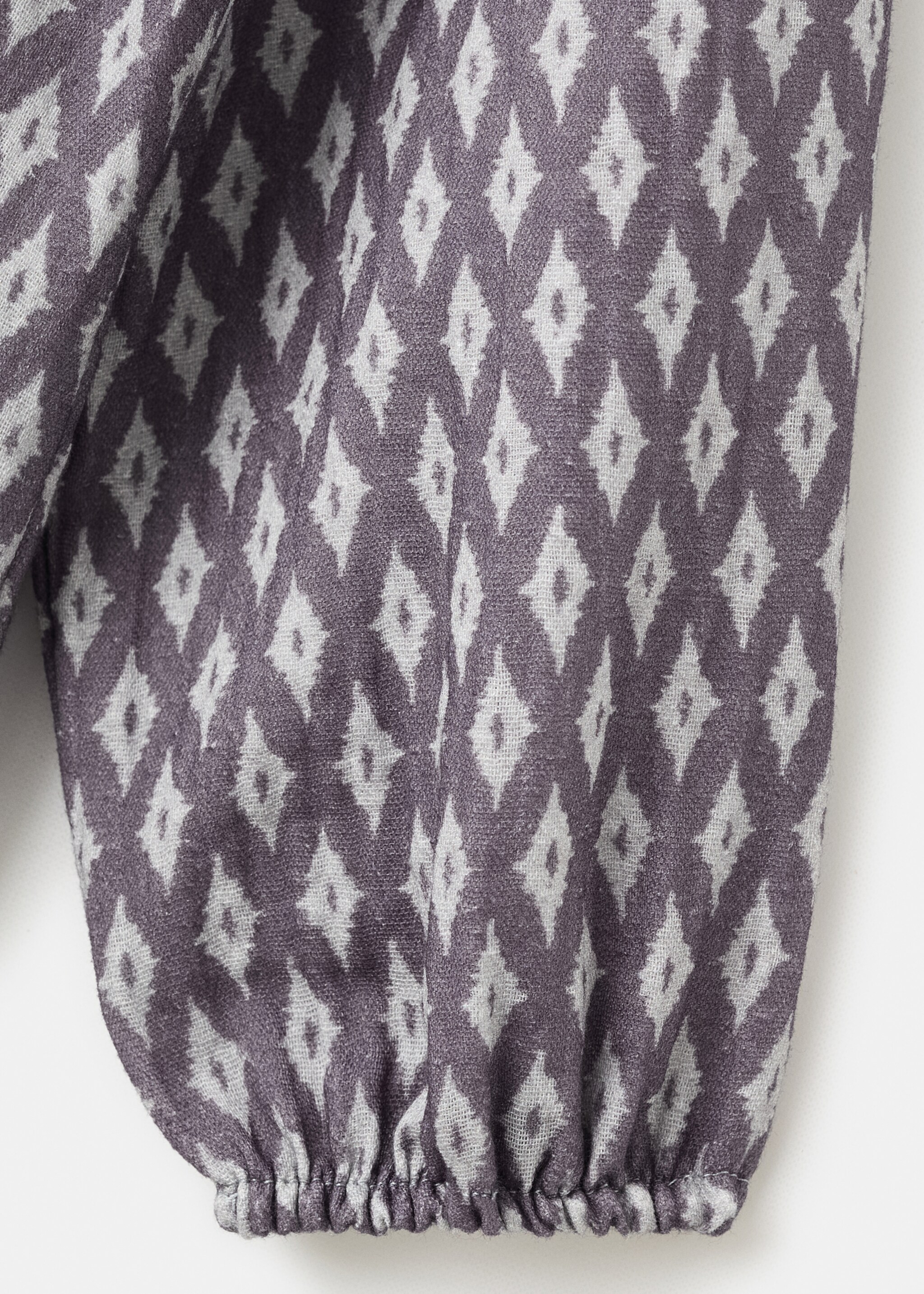 Blouse ikat - Details of the article 8, Light/Pastel Purple. Ref: 17085161-00.