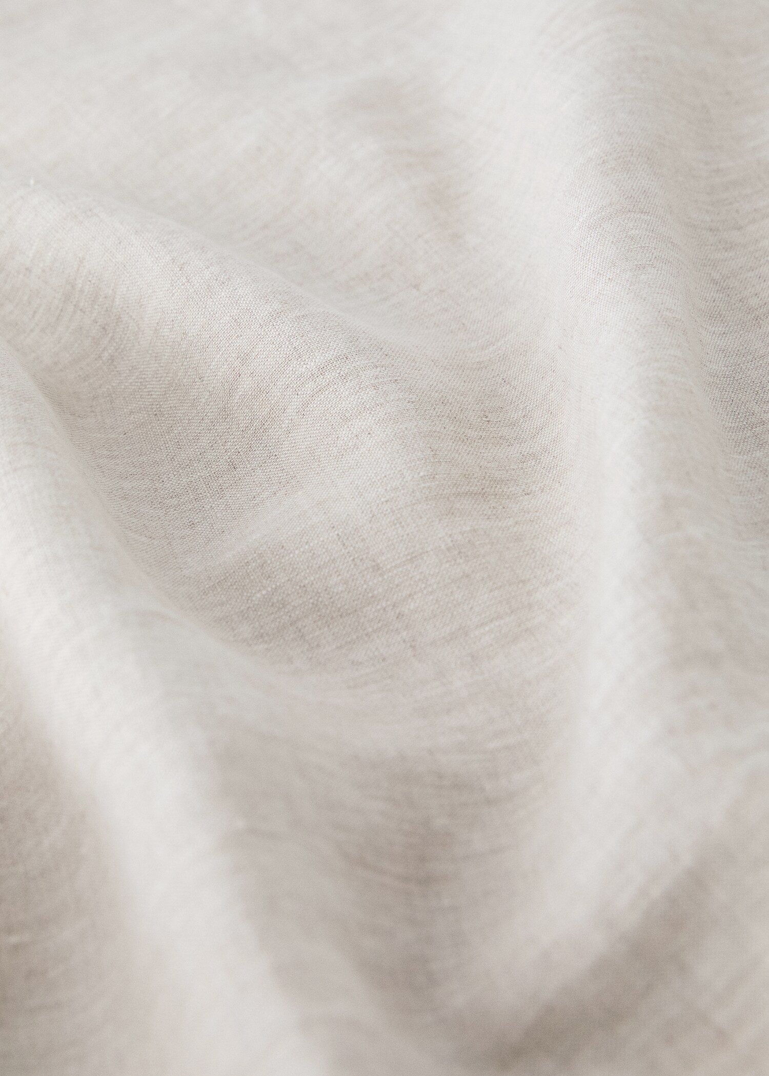 Washed linen children’s top sheet with hemstitch for 90 cm bed - Details of the article 2