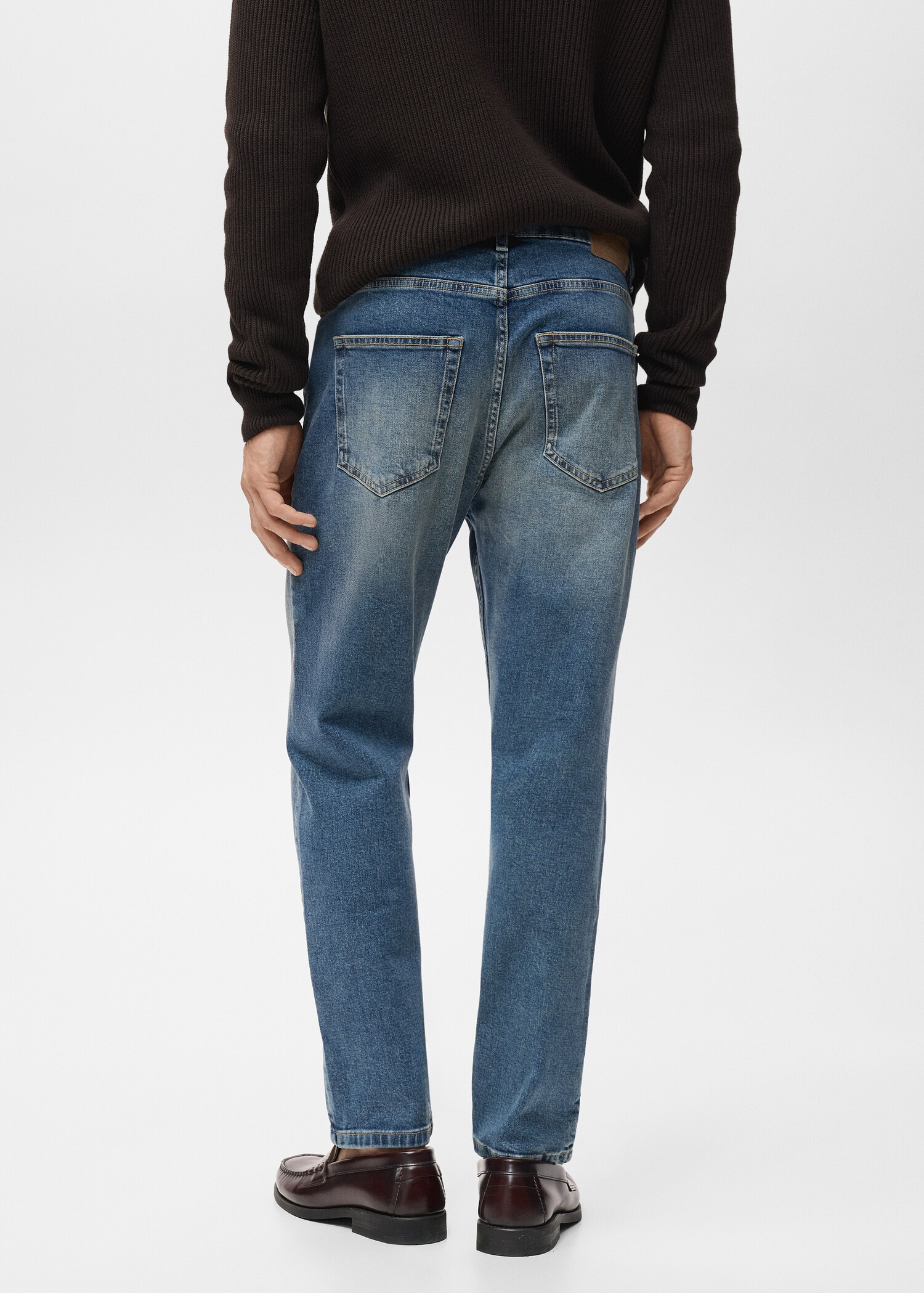 Benin tapered-fit jeans - Reverse of the article