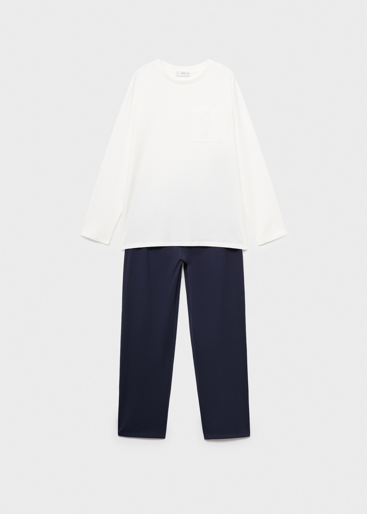 Cotton long pyjamas - Article without model