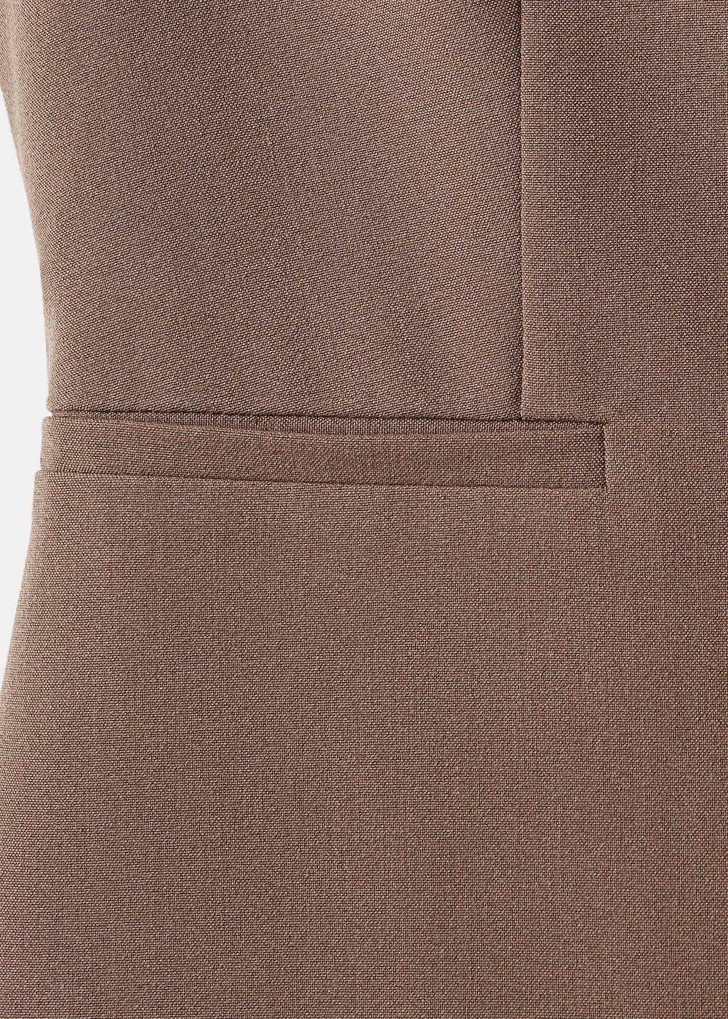 Long suit-style jumpsuit