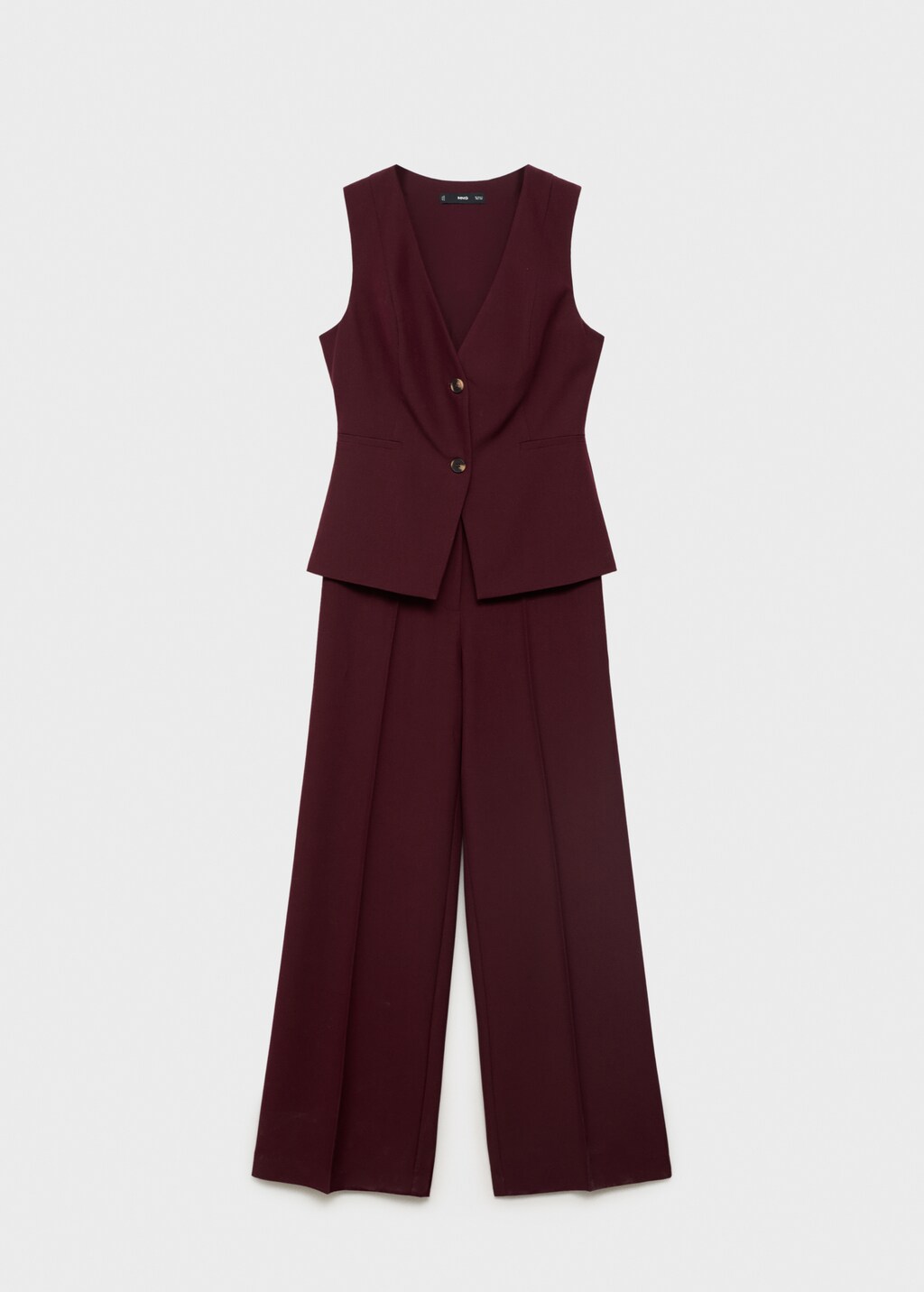 Long suit-style jumpsuit - image 5