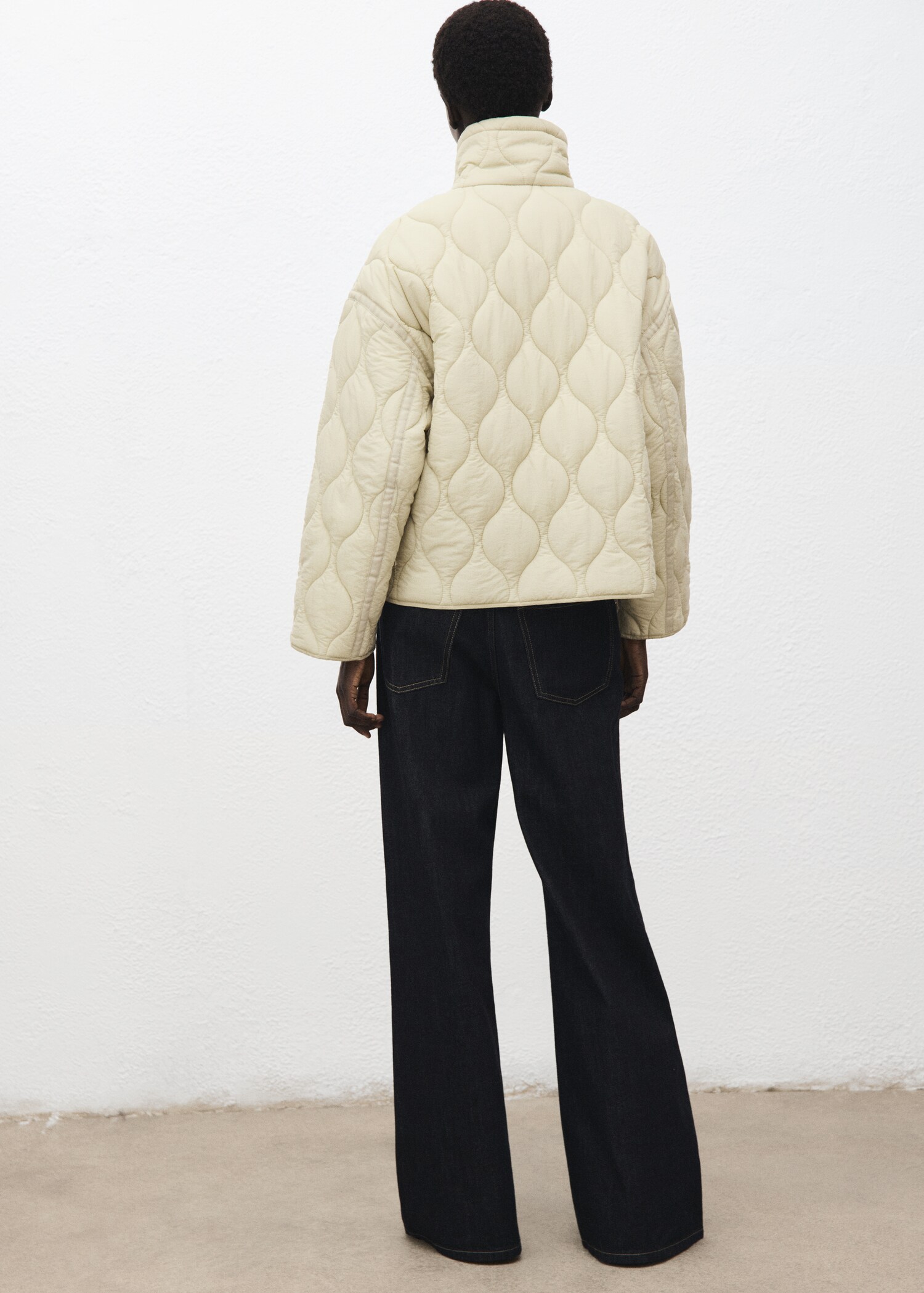 Anorak matelassé oversize - Verso de l’article