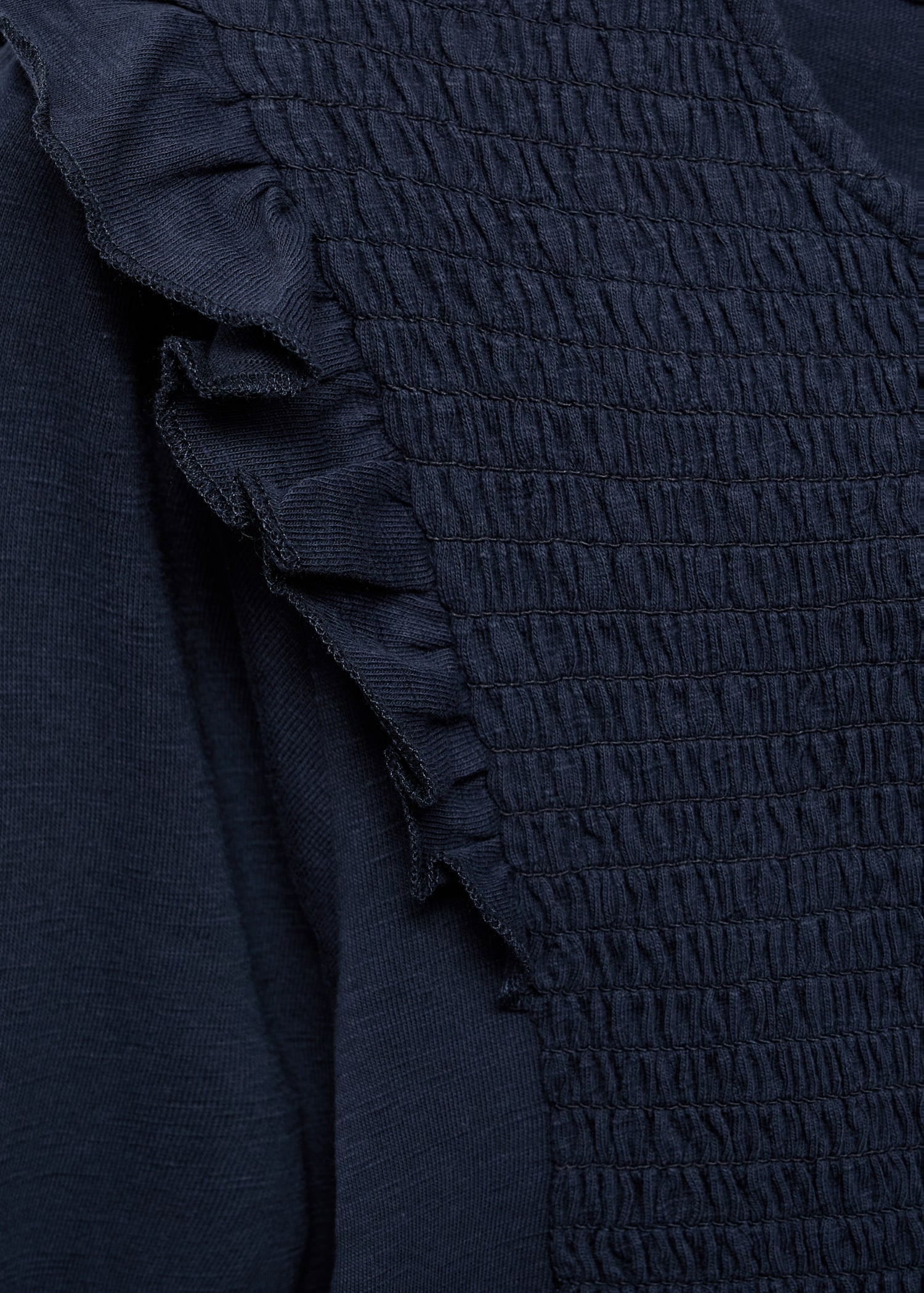 Ruffles ruched T-shirt - Details of the article 8