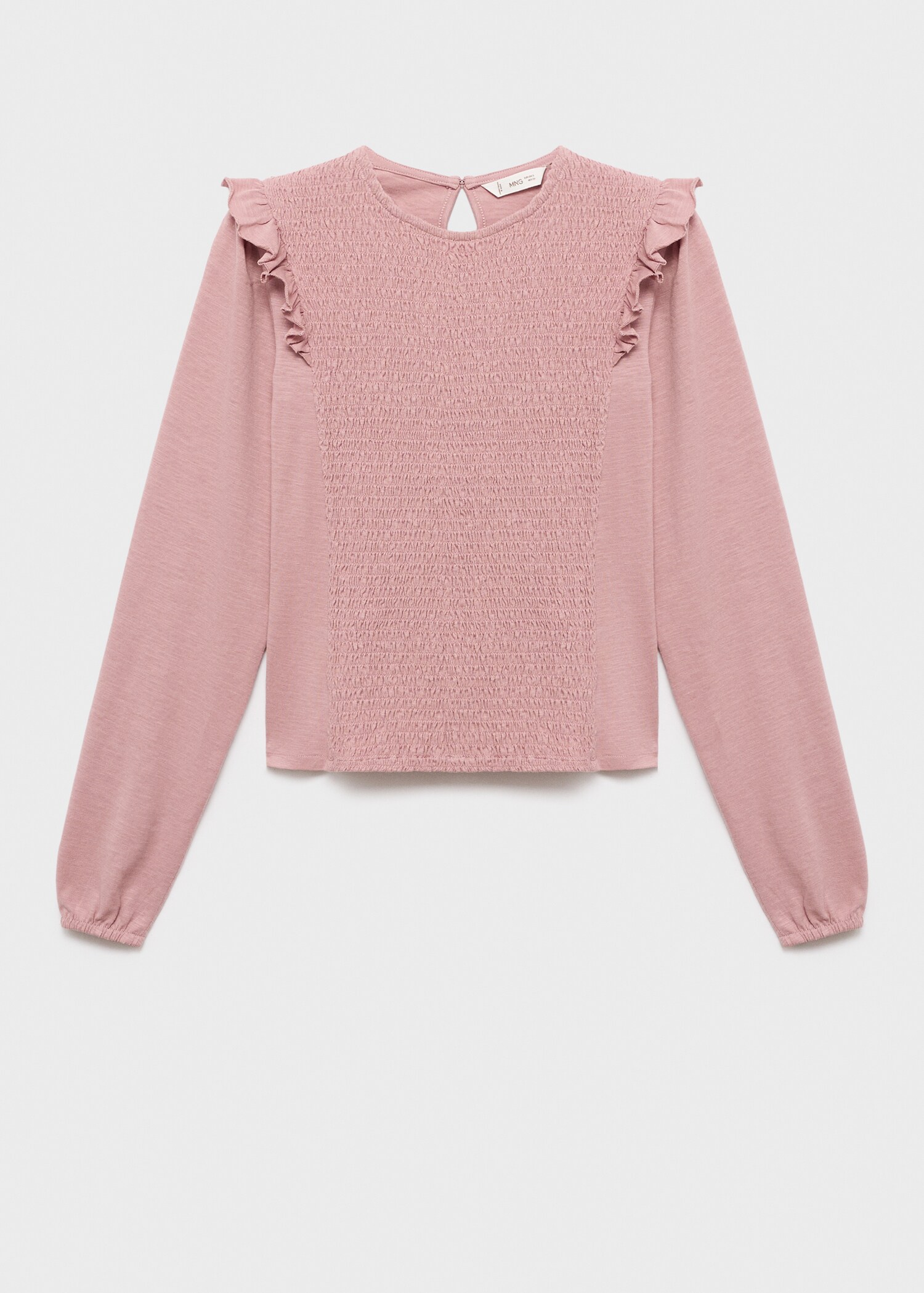 Ruffles ruched T-shirt - Article without model