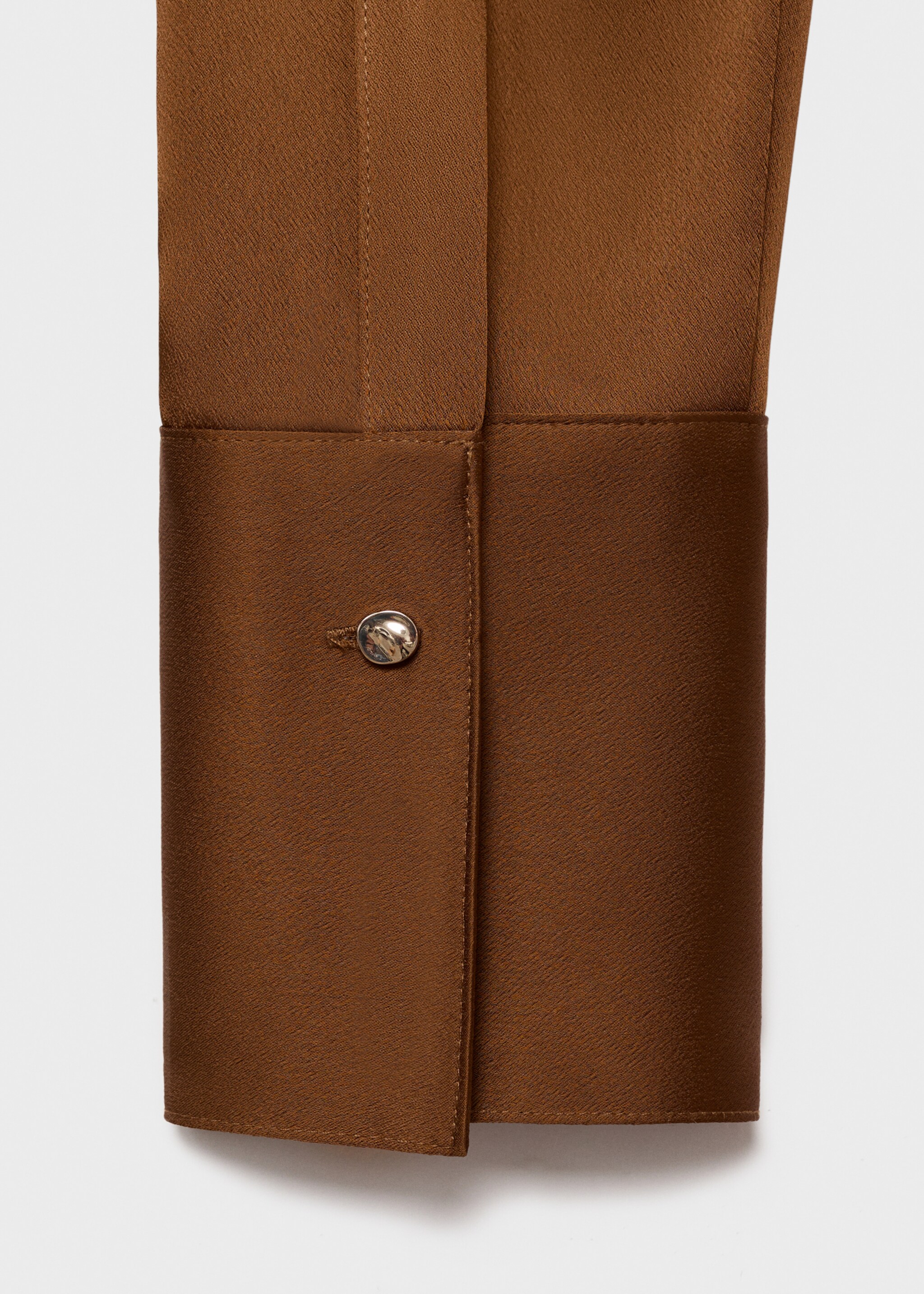 Chemise fluide satinée - Détail de l'article 0, Moutarde. Ref: 17085800-00.