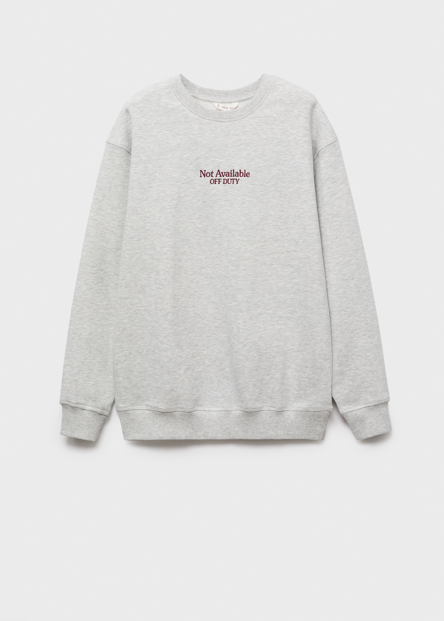 Gemustertes Baumwoll-Sweatshirt - Artikel ohne Model