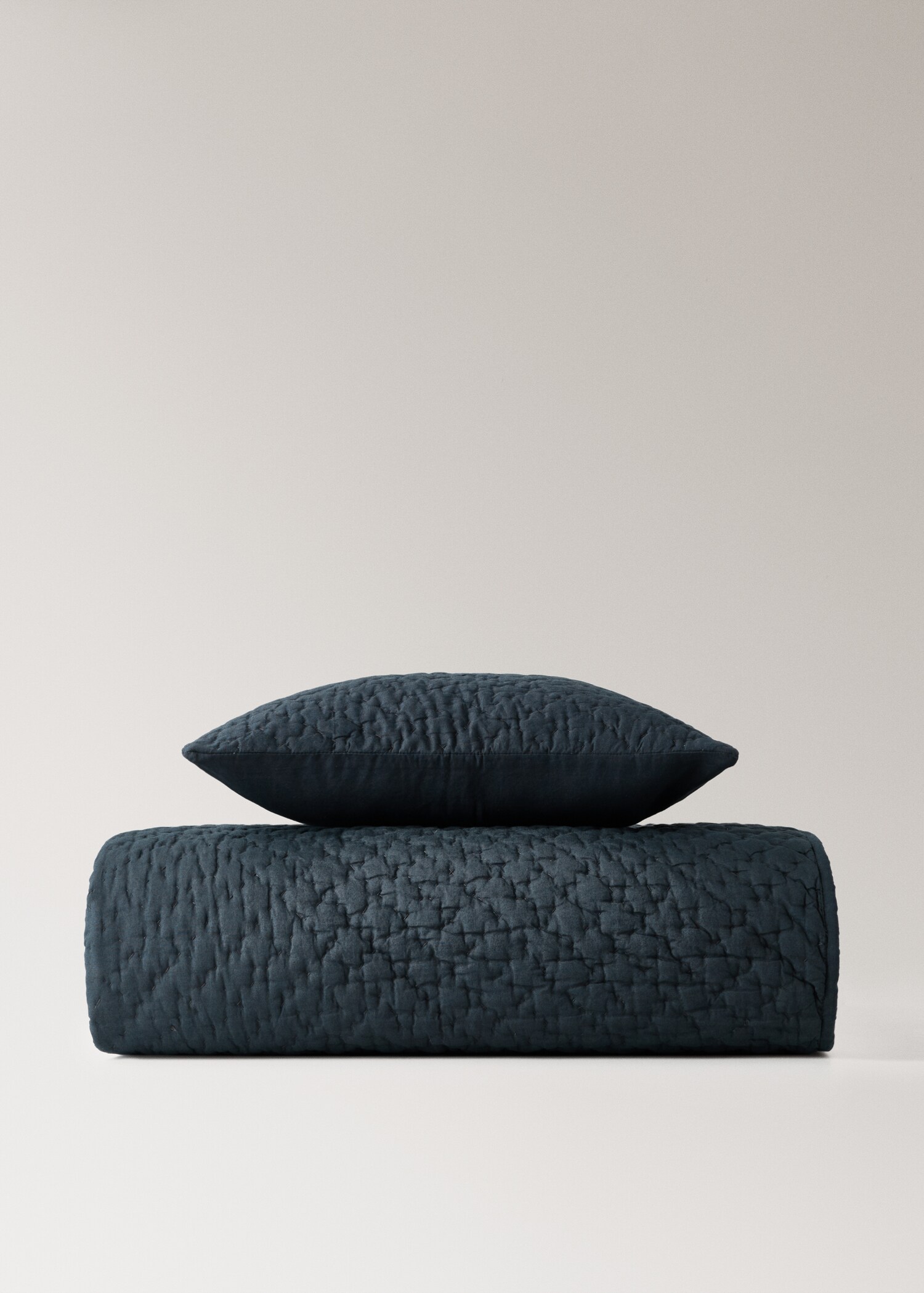 Children's hand-stitched cotton bed cushion cover, 30x40 cm - Details of the article 5