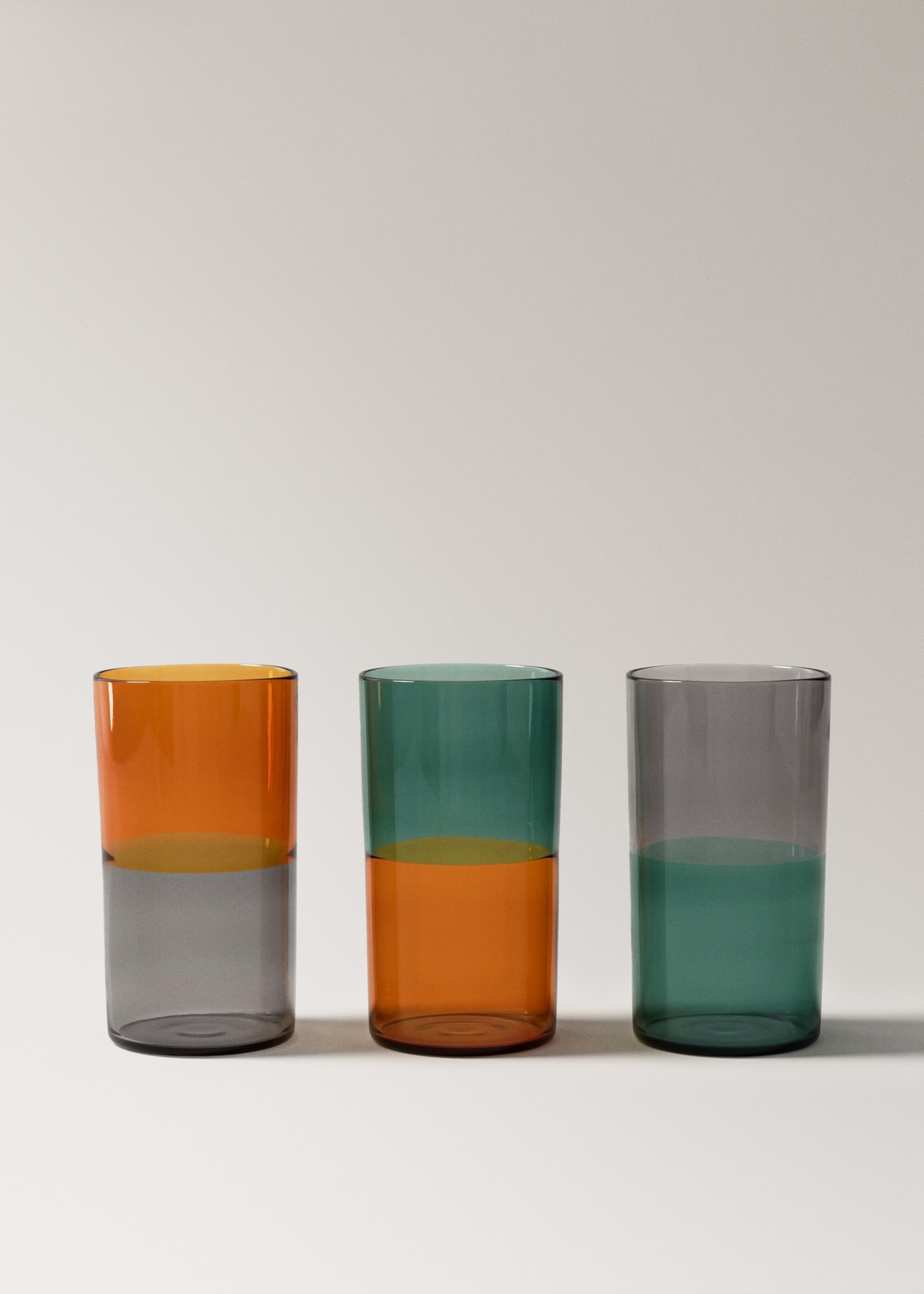 Coloured borosilicate glass - Details of the article 3, Curry. Ref: 17085805-00.