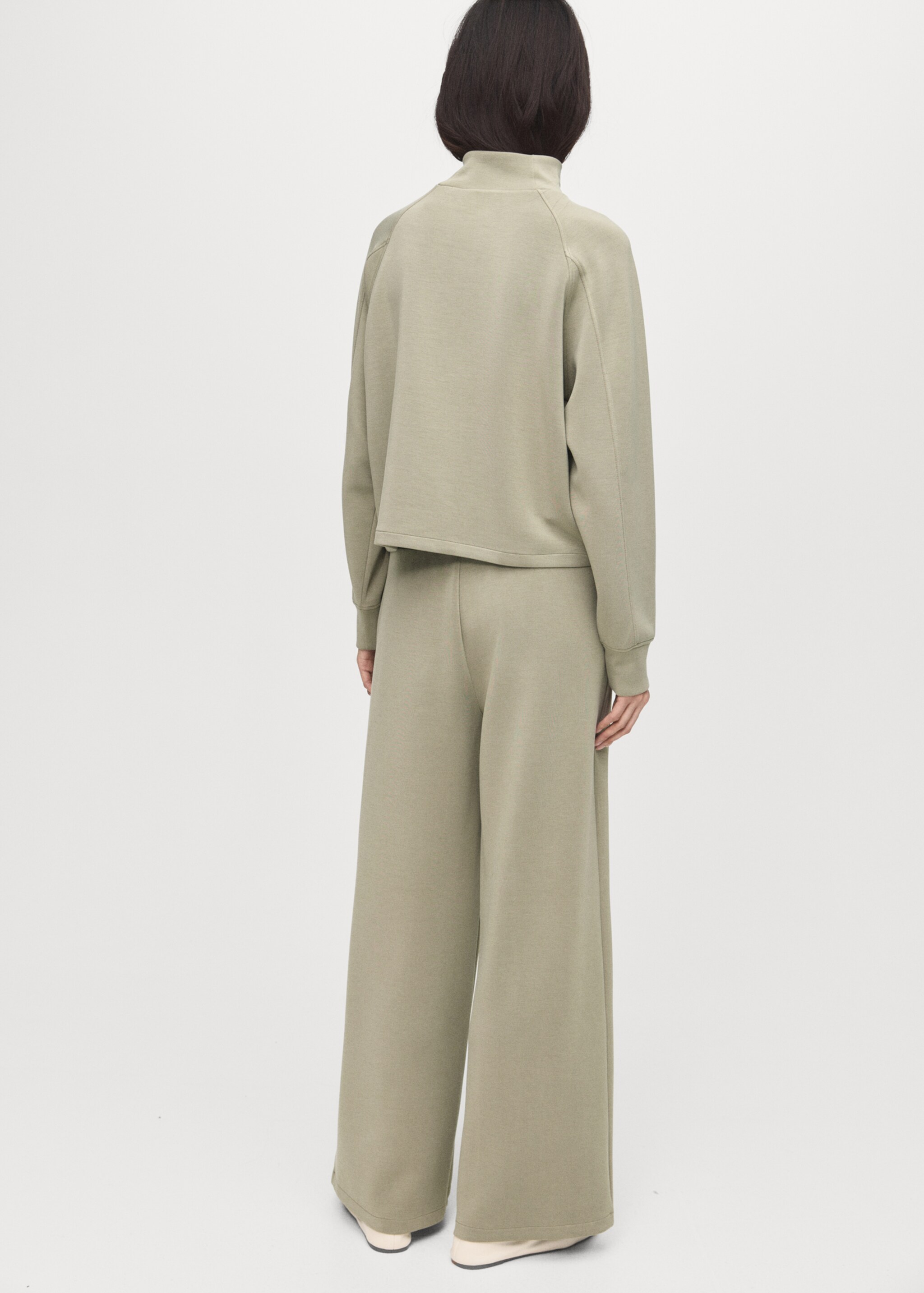 Pantalon de jogging cordon - Verso de l’article, Kaki. Ref: 17085812-00.