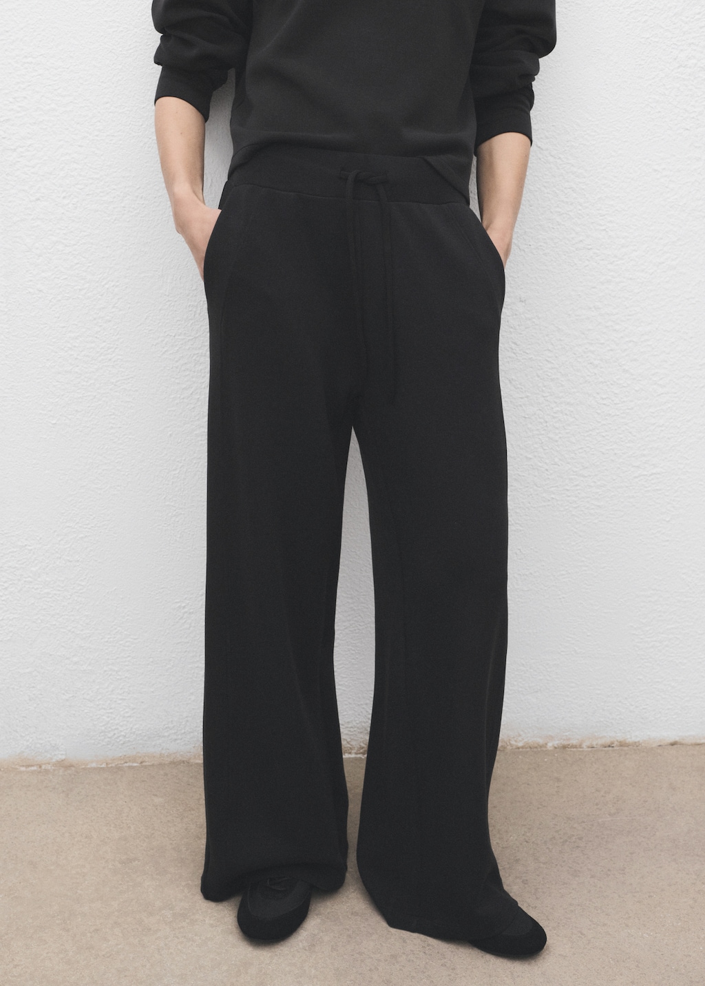 Drawstring jogger pants