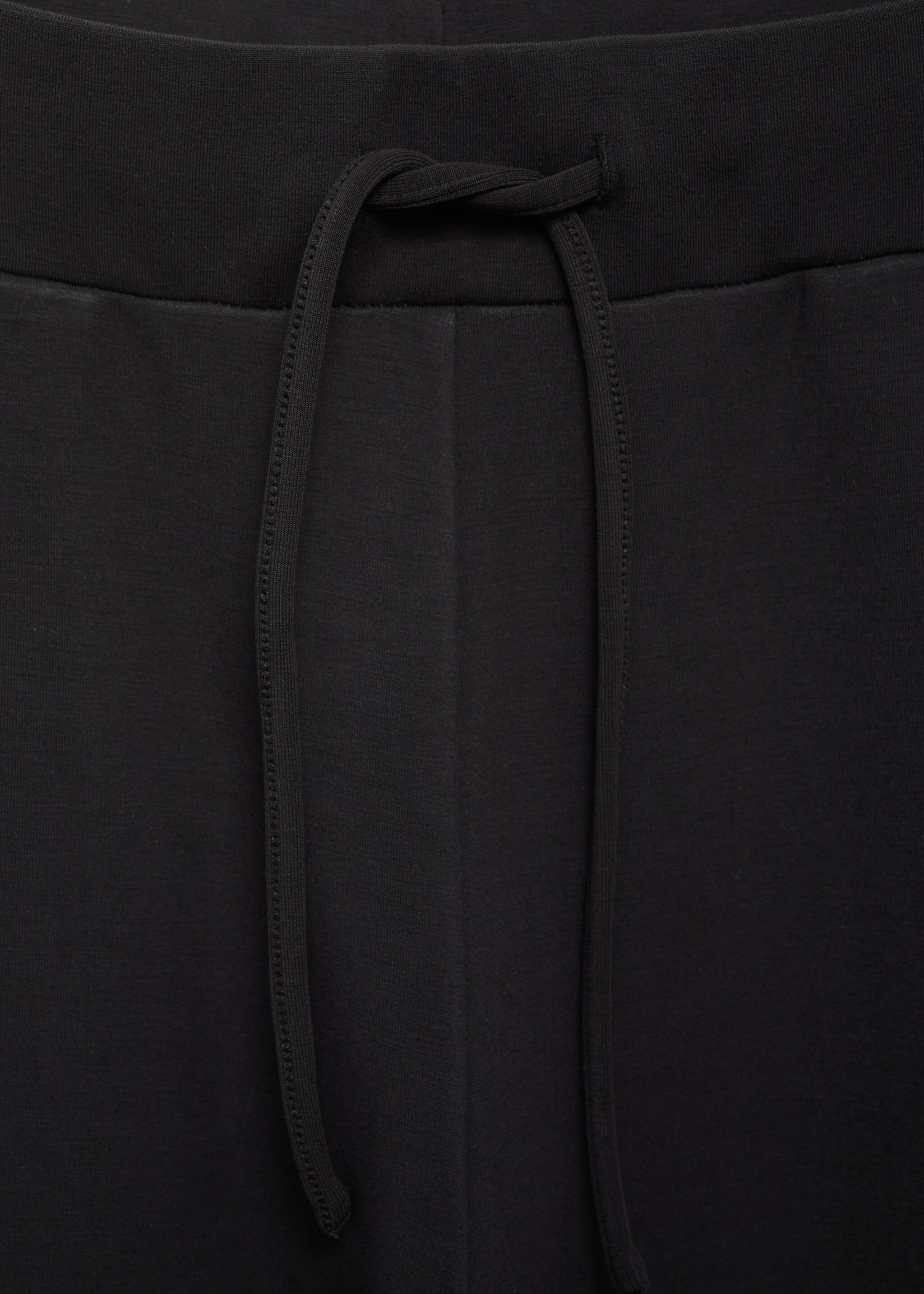 Pantalon de jogging cordon - Détail de l'article 8, Noir. Ref: 17085812-00.