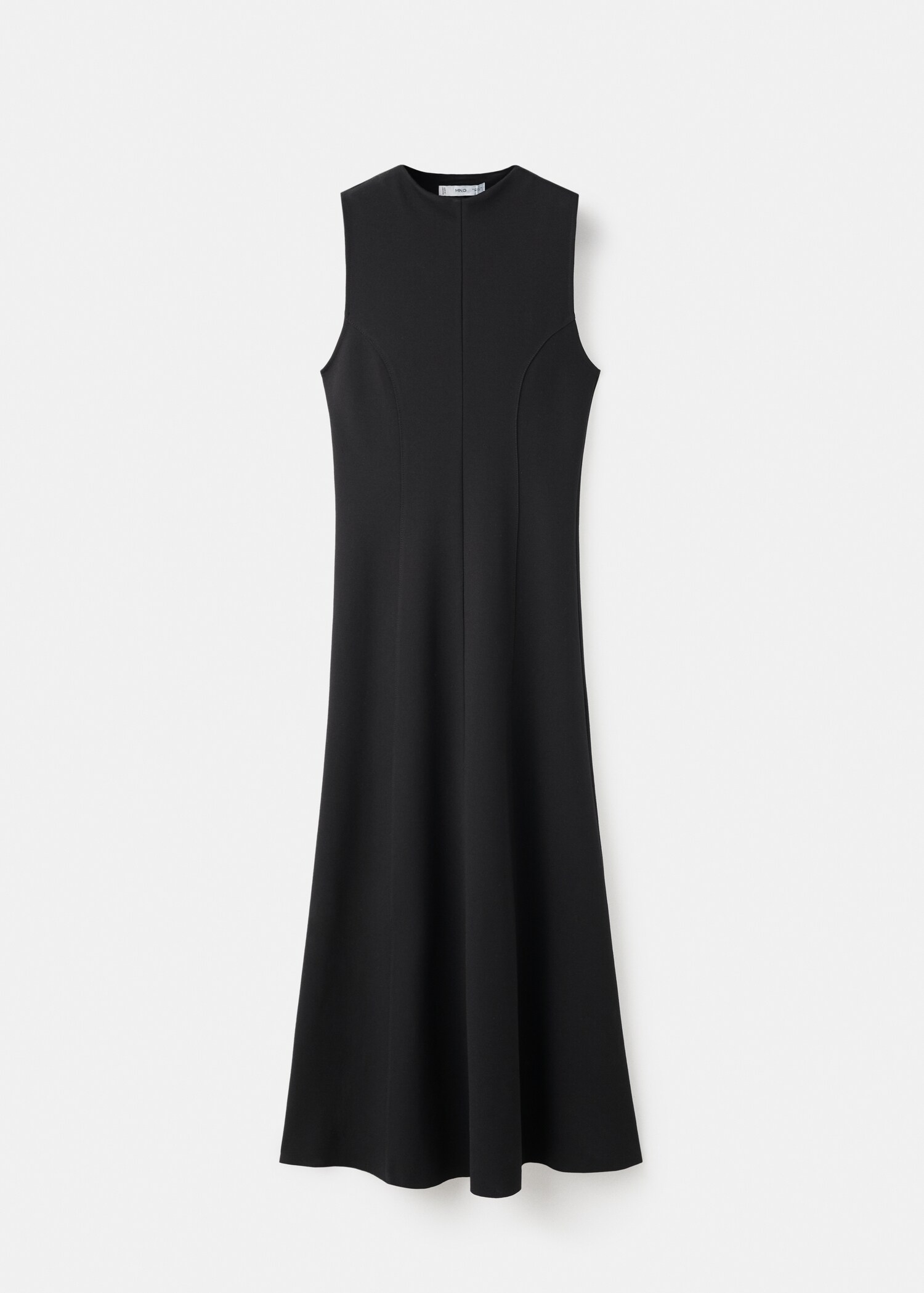 Midi-dress with stitching - Article without model
