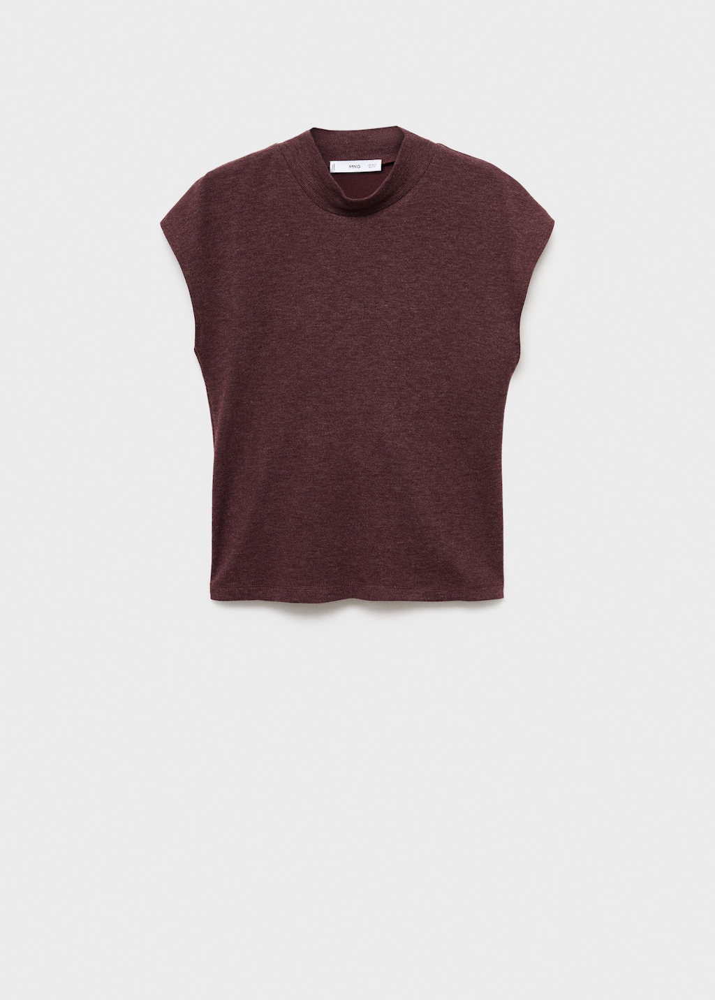 High collar T-shirt - image 5