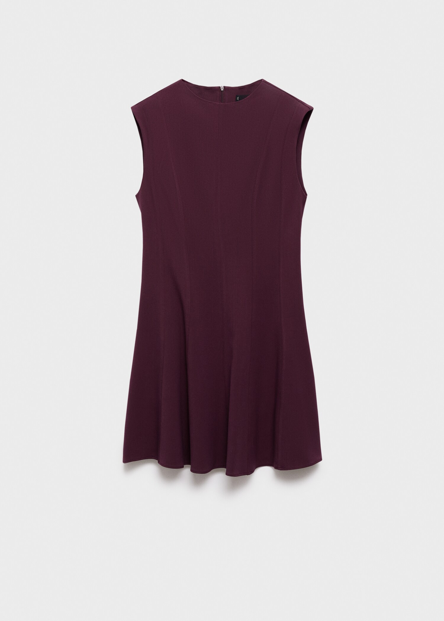 A-line dress with seams - Article without model