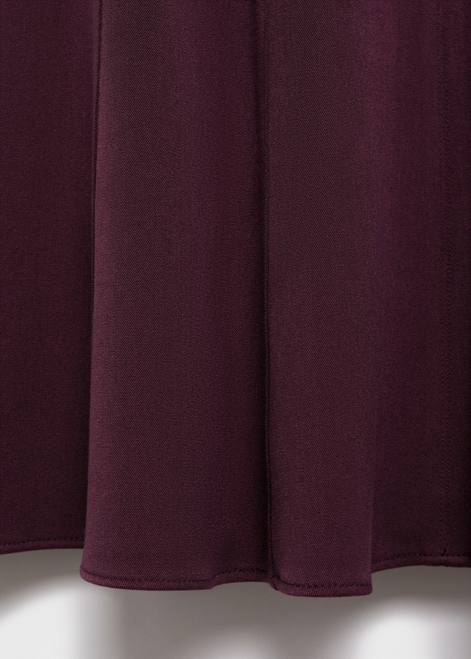 A-line dress with seams - Details of the article 0
